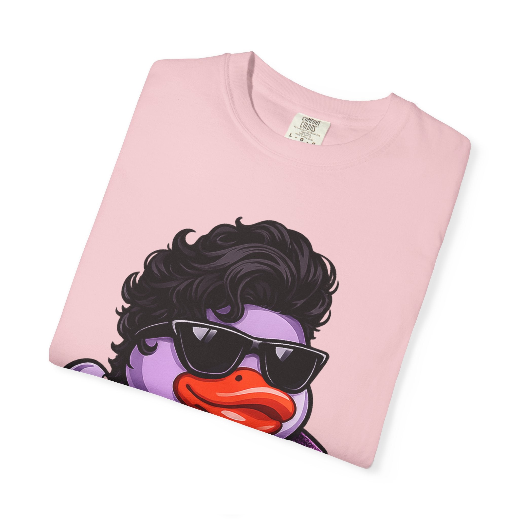 Purple Rock and Soul Rubber Duck graphic T-Shirt
