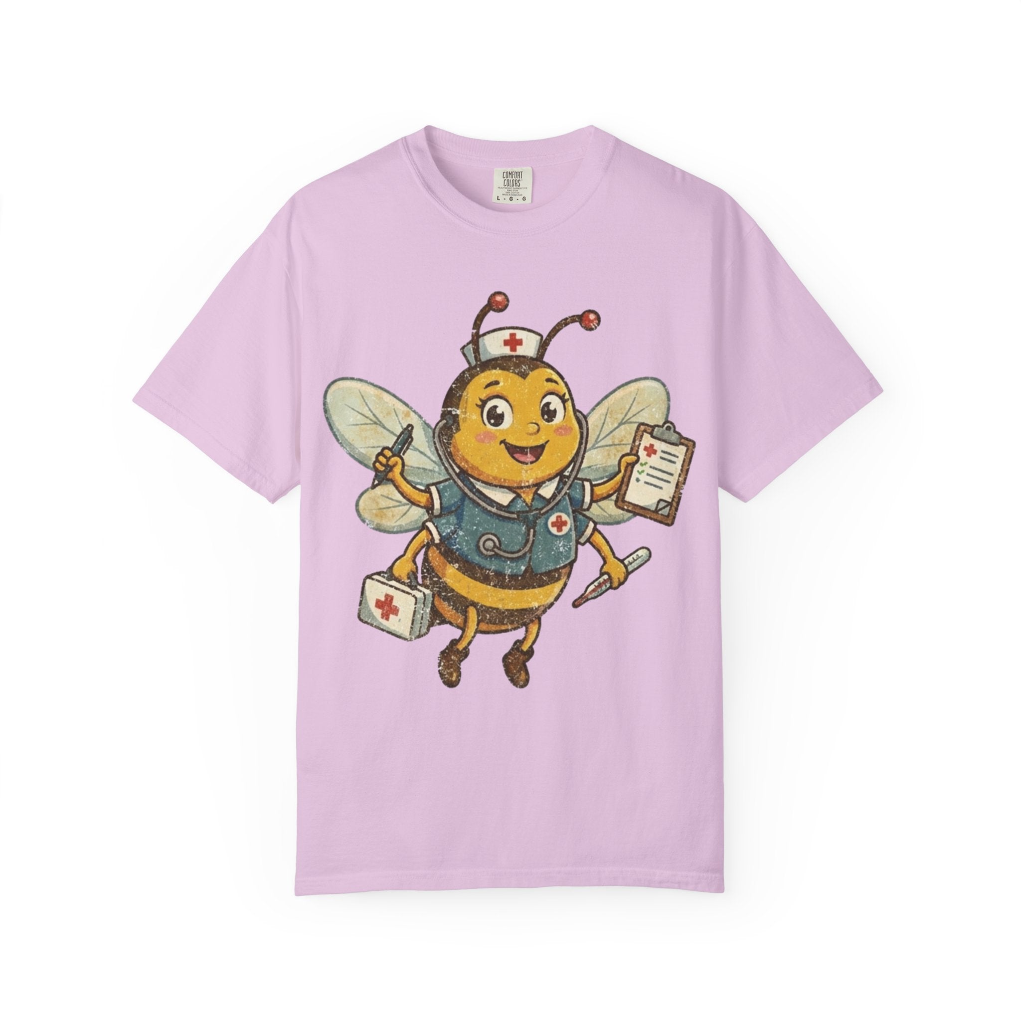 Nurse Bee T-Shirt — Cute Medical Bee Graphic Tee for Nurses & Healthcare Heroes