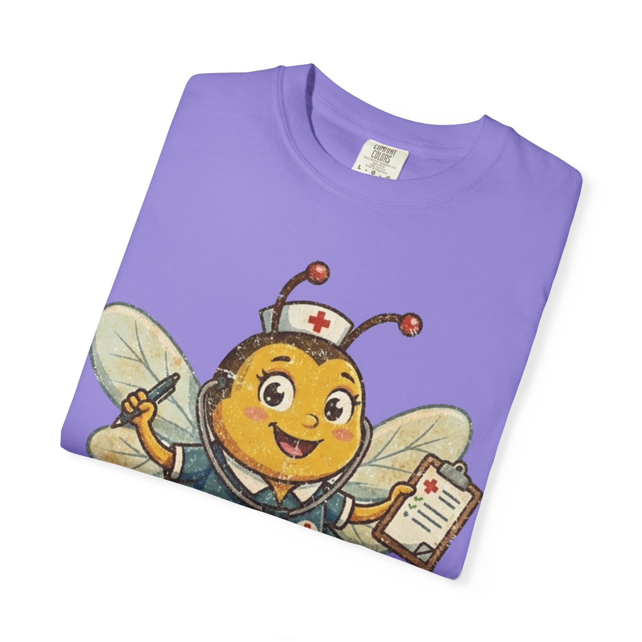 Nurse Bee T-Shirt — Cute Medical Bee Graphic Tee for Nurses & Healthcare Heroes
