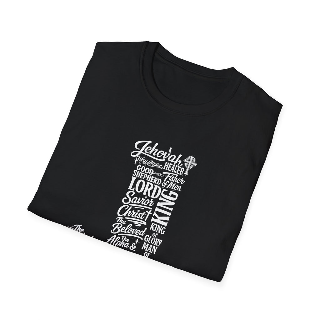 Faith Typography religious descriptive tee, Faith based