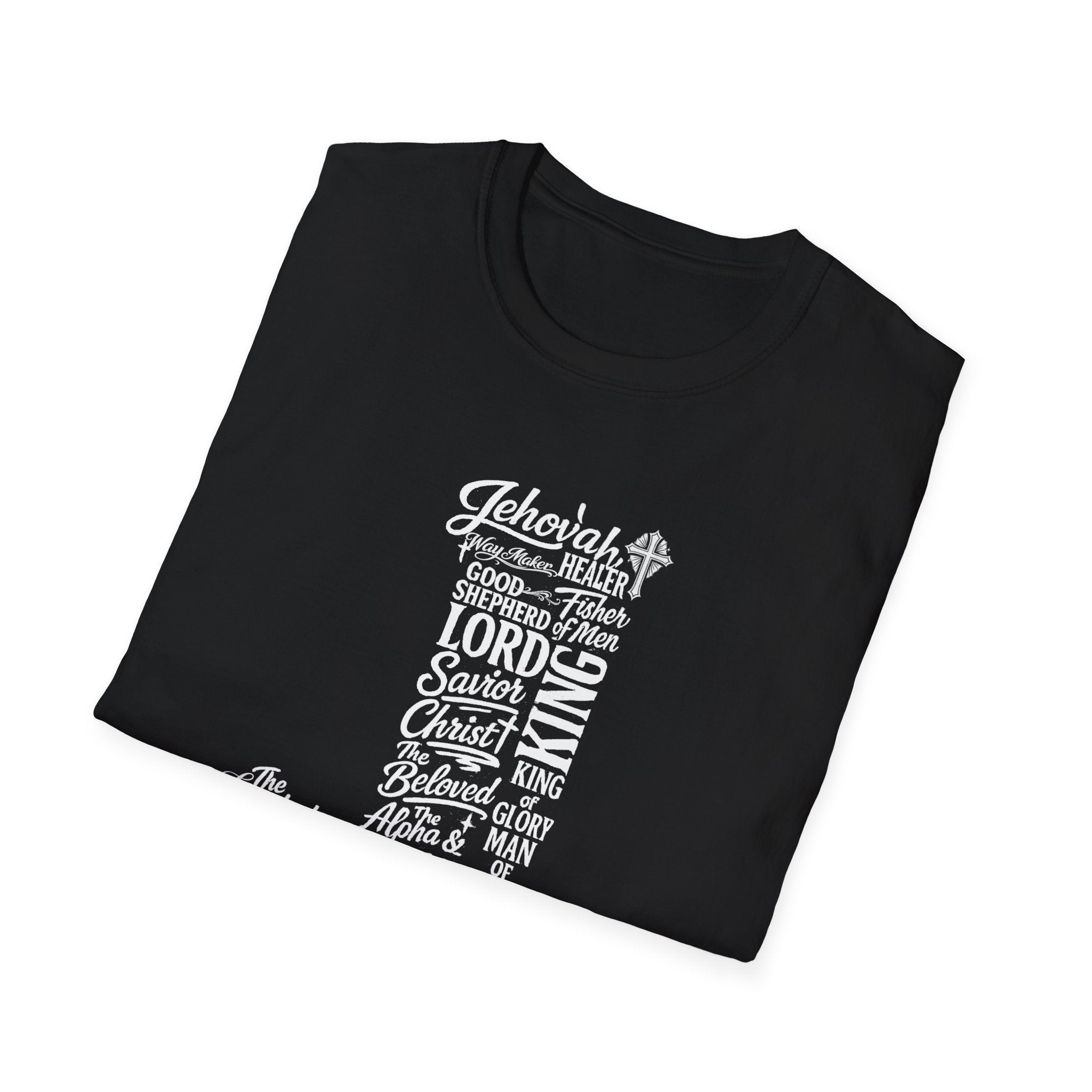 Faith Typography religious descriptive tee, Faith based