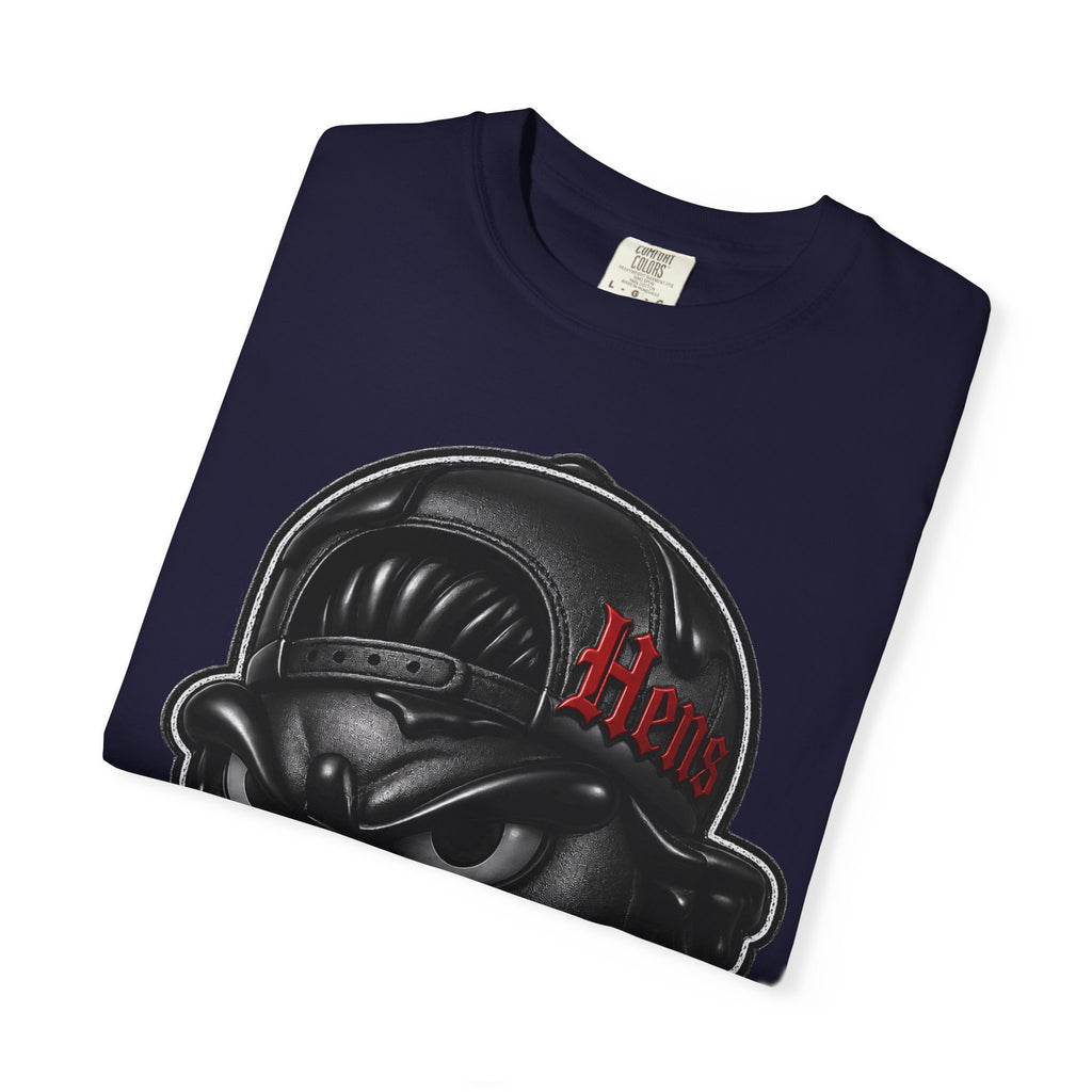 Hens Black Out T-Shirt — Urban Drip Graphic Tee