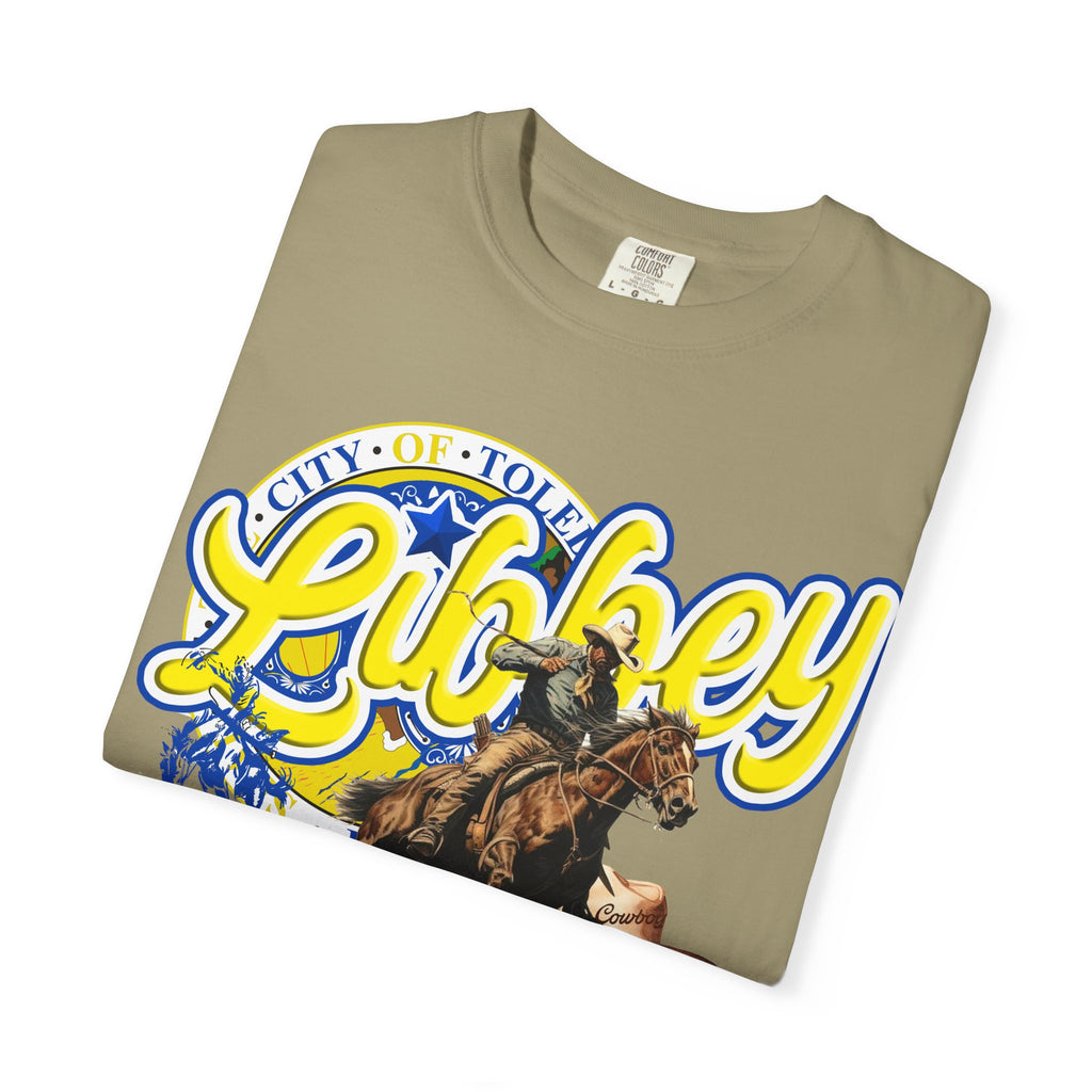 Libbey Western Throwback T-Shirt — Cowboy Horse Roping Graphic Tee