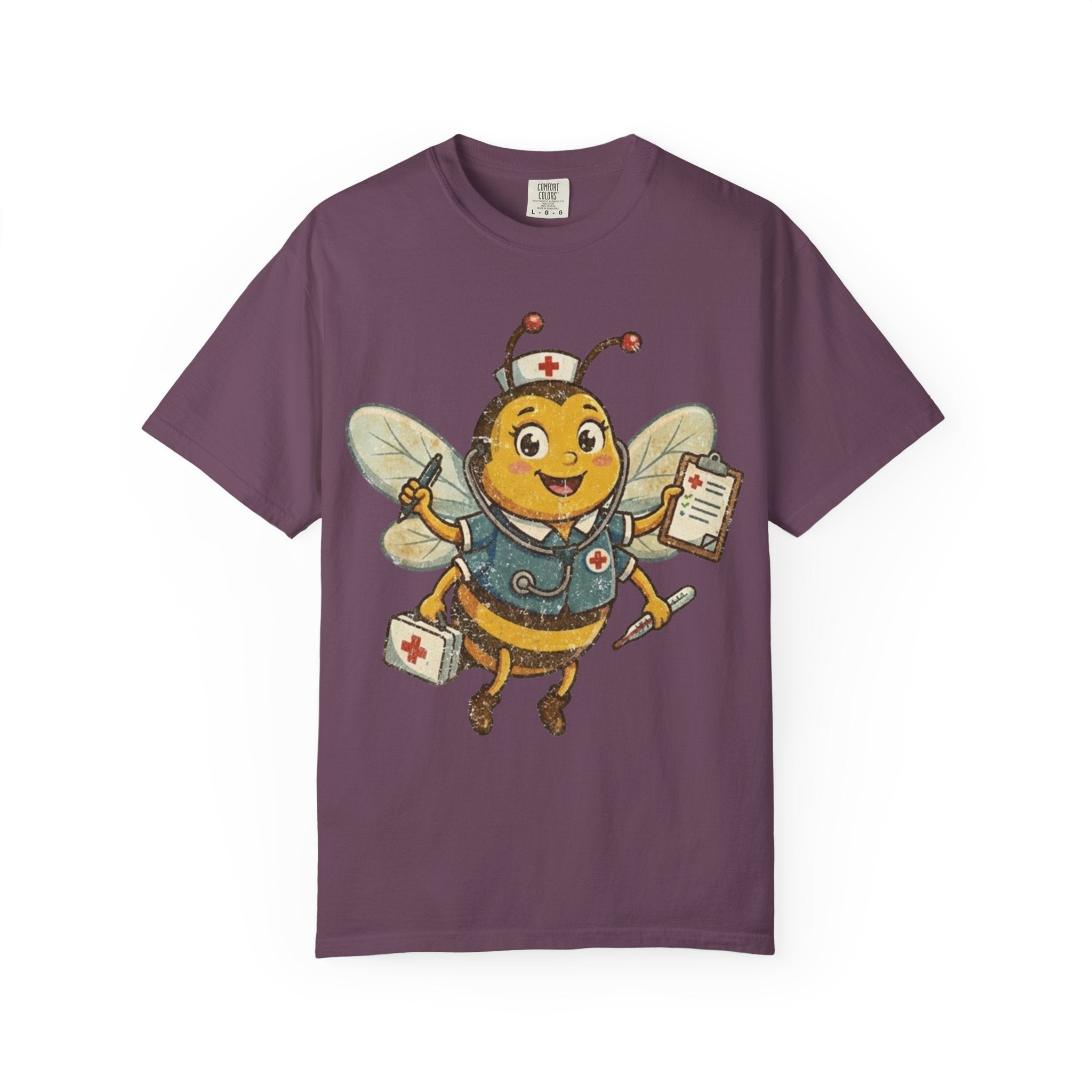 Nurse Bee T-Shirt — Cute Medical Bee Graphic Tee for Nurses & Healthcare Heroes