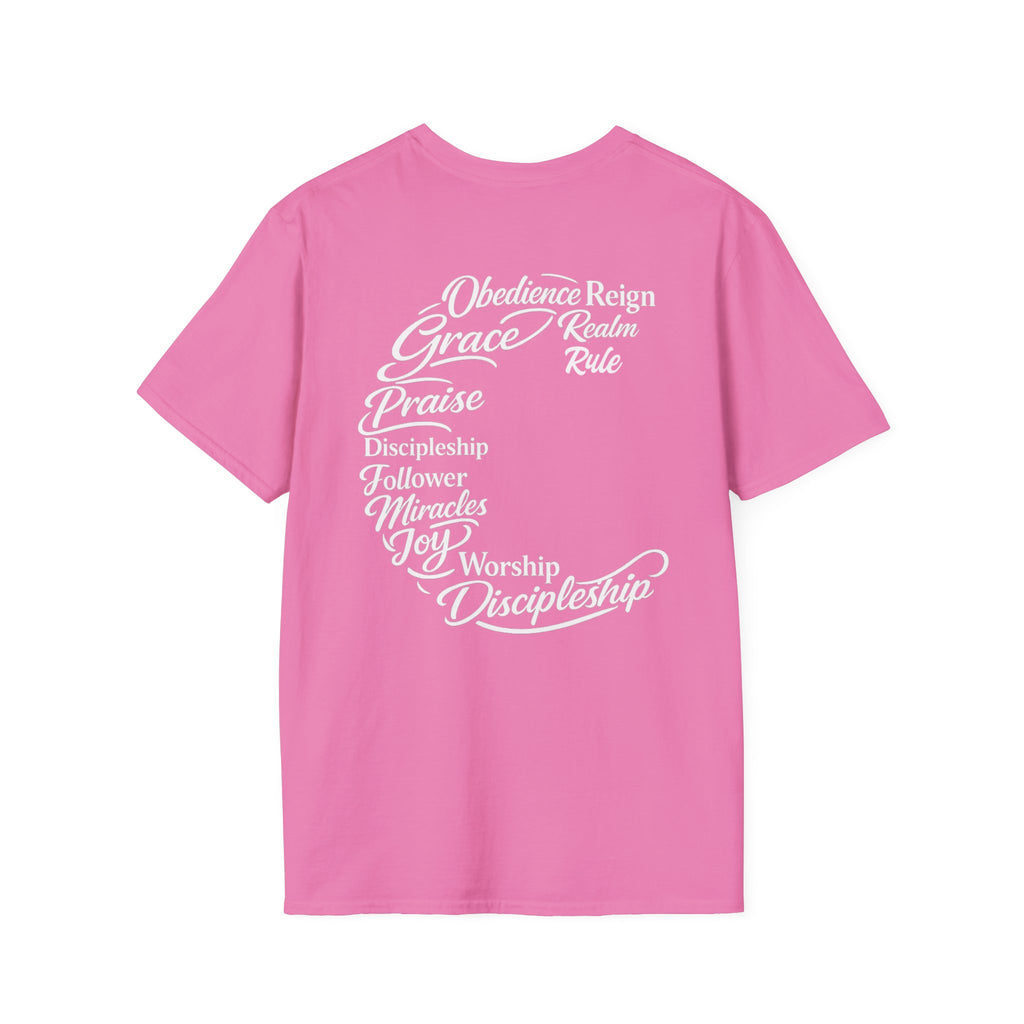 Gospel Typography Tee — Words of Worship