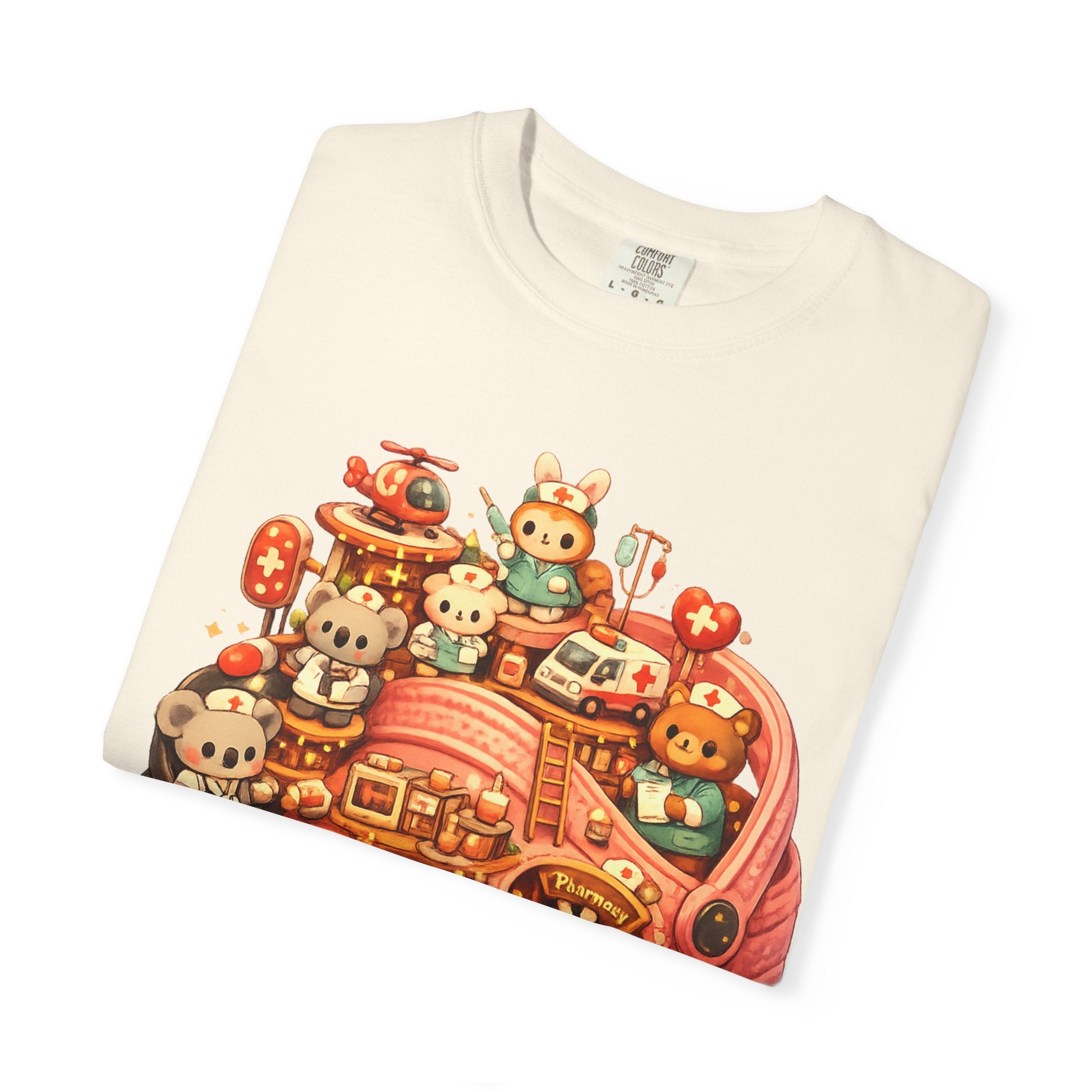 Cute Animal Sneaker Tee — Kawaii Shoe Crew Graphic T-Shirt