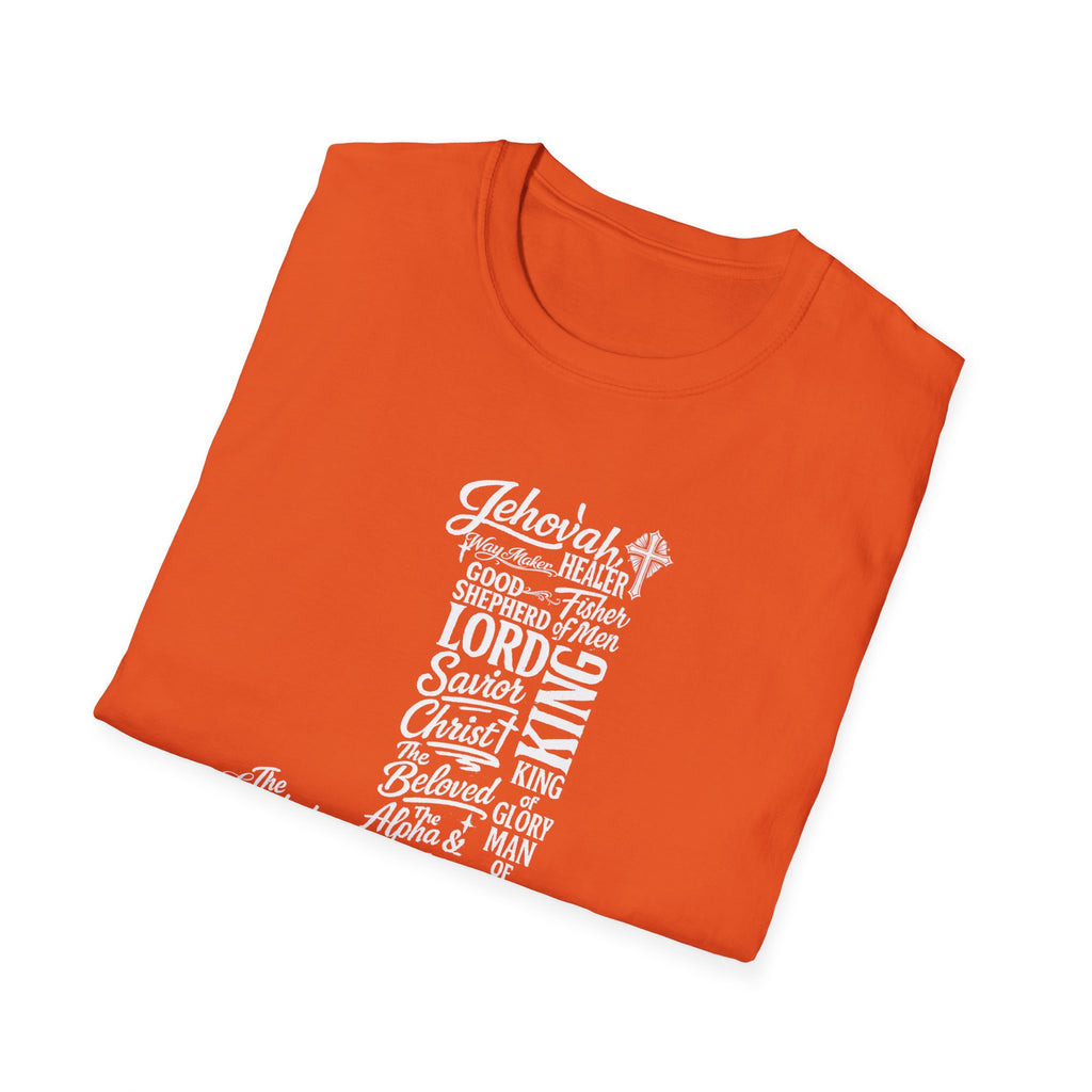 Faith Typography religious descriptive tee, Faith based