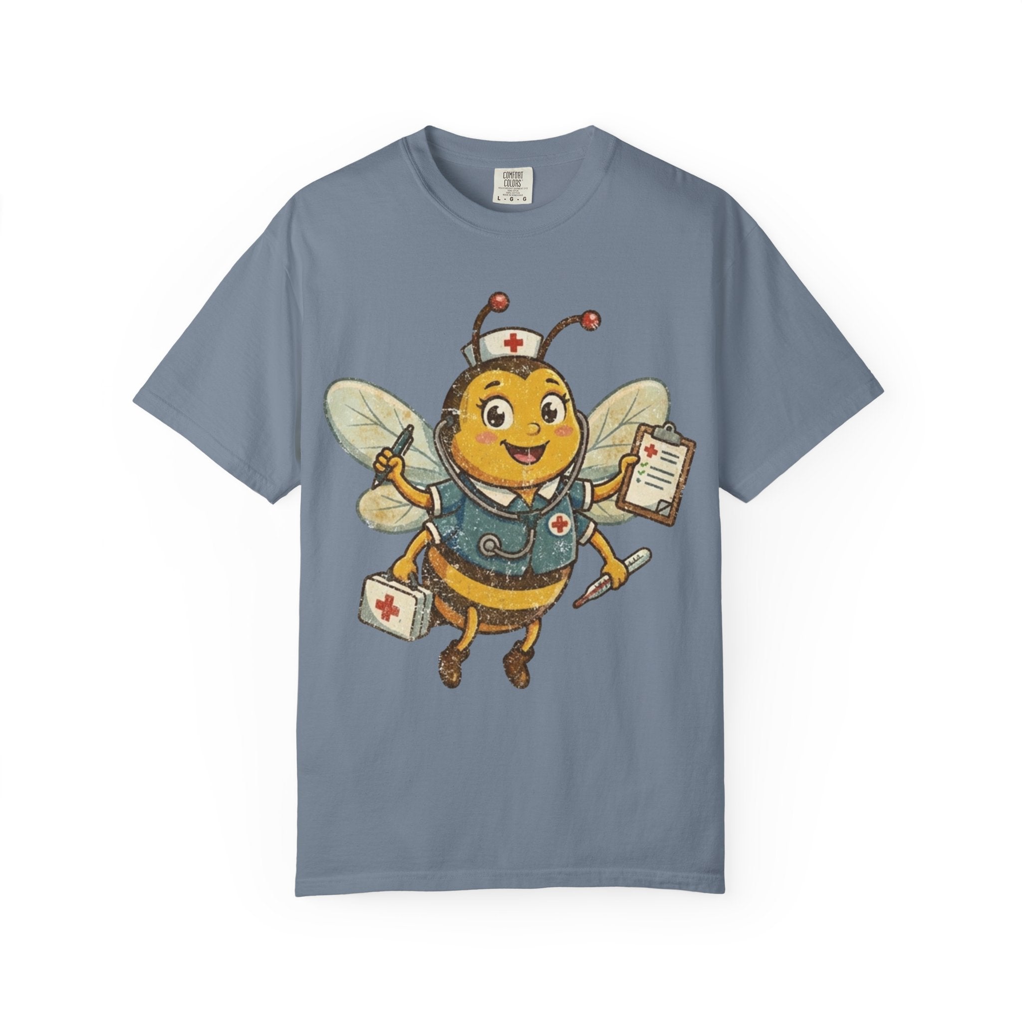 Nurse Bee T-Shirt — Cute Medical Bee Graphic Tee for Nurses & Healthcare Heroes