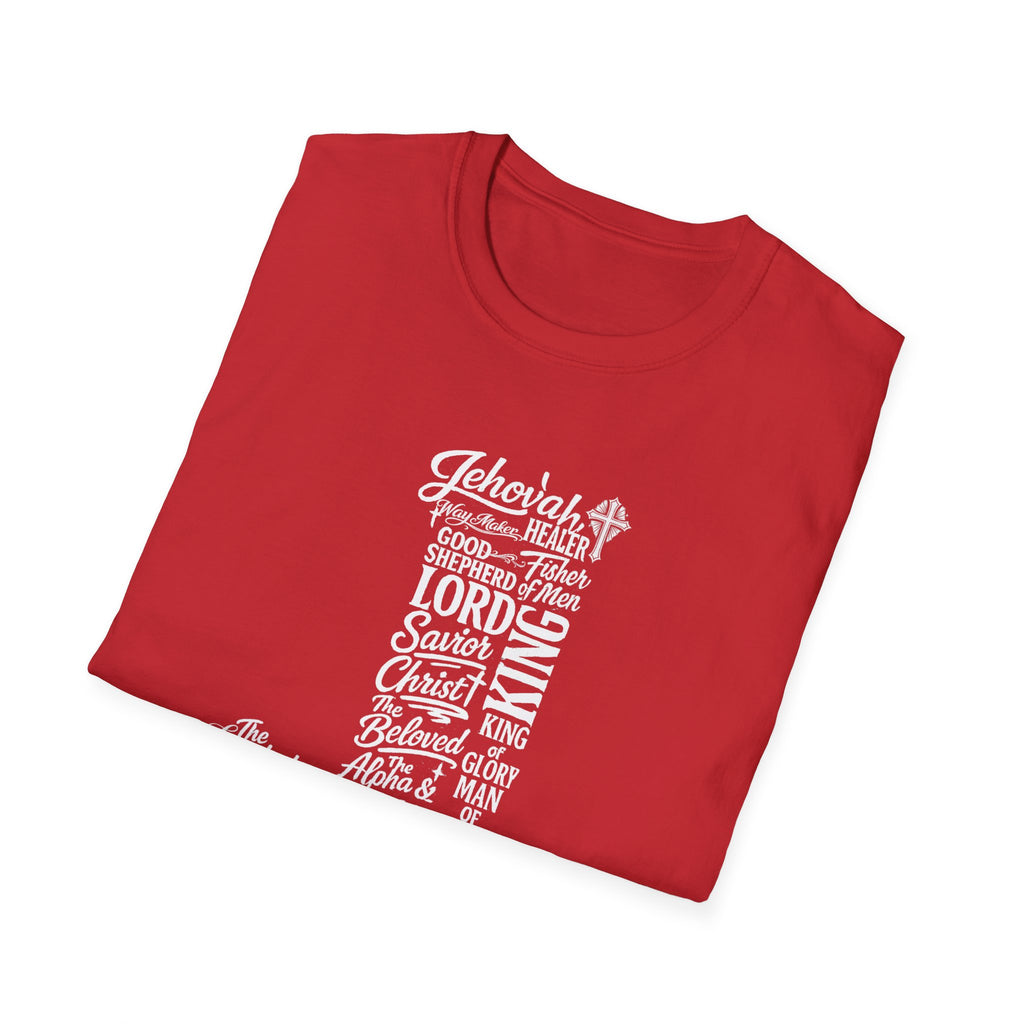 Faith Typography religious descriptive tee, Faith based