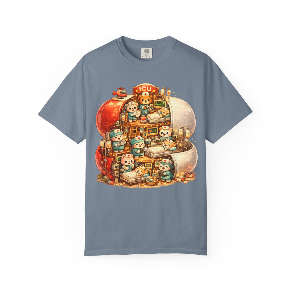 T-Shirt — Kawaii Capsule Hospital Illustration (ICU)