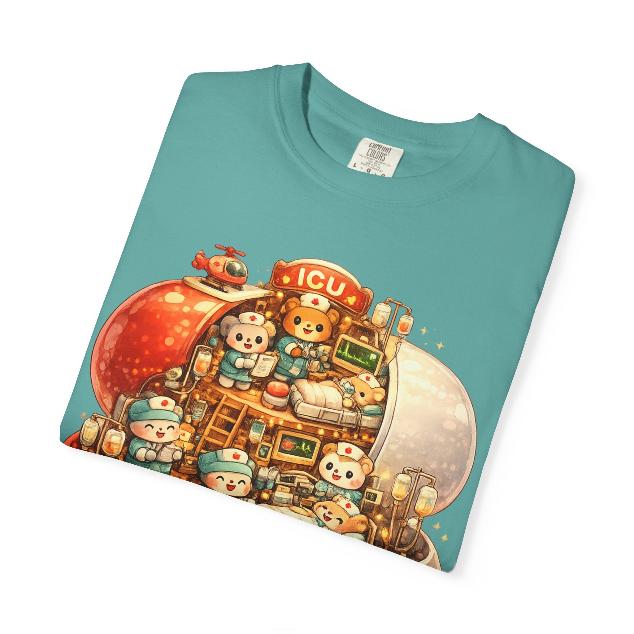 T-Shirt — Kawaii Capsule Hospital Illustration (ICU)