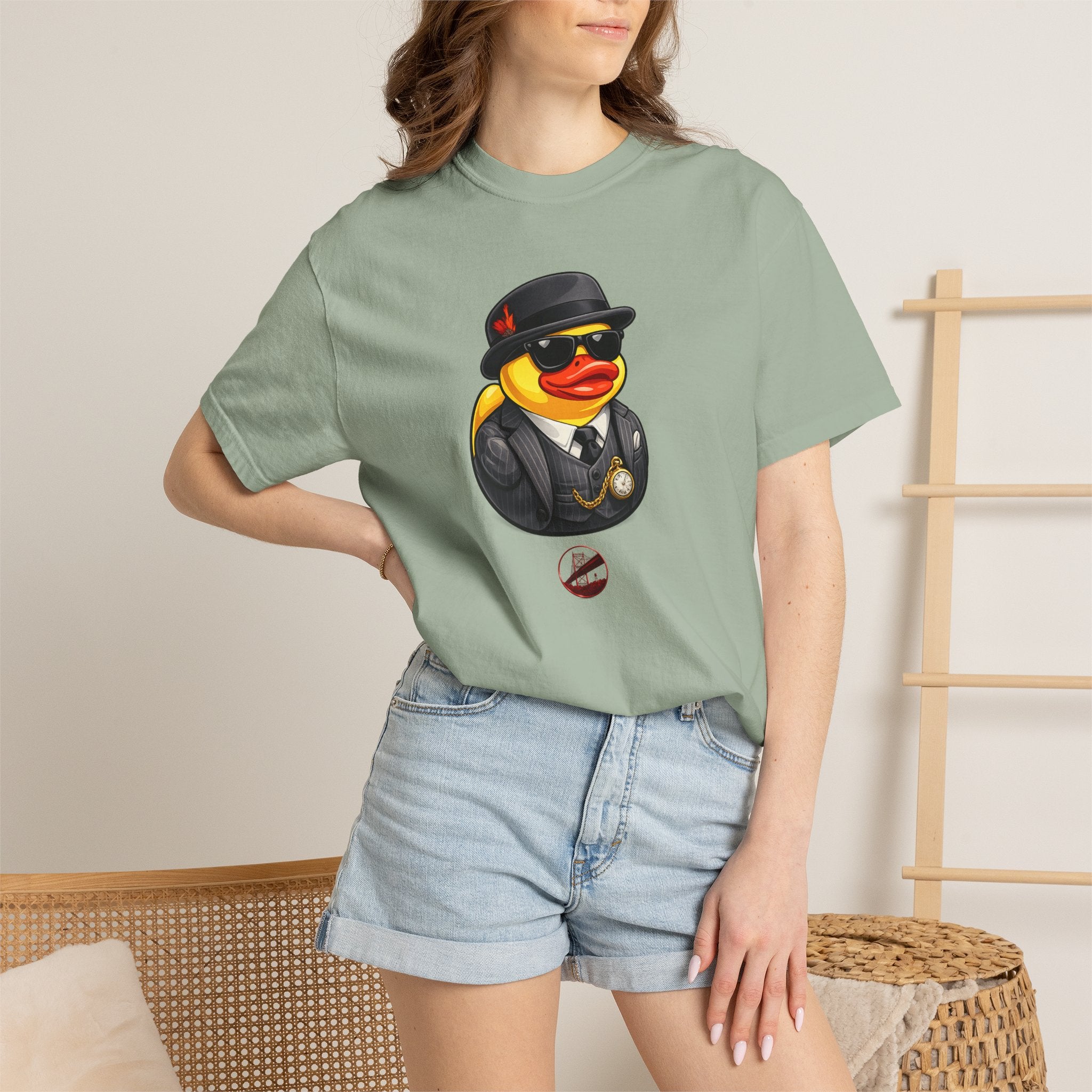 Rubber Duck Detective T-Shirt — Vintage Noir Duck Graphic Tee