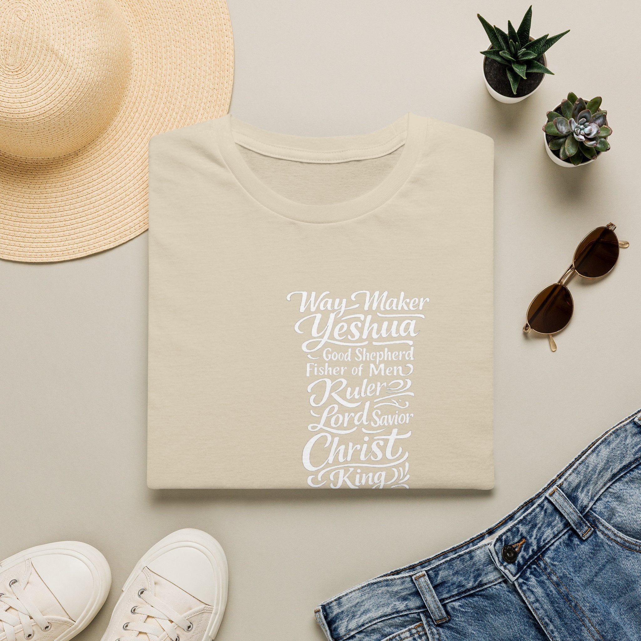 Subtle Gospel T-Shirt — Words of Faith Typography shirt