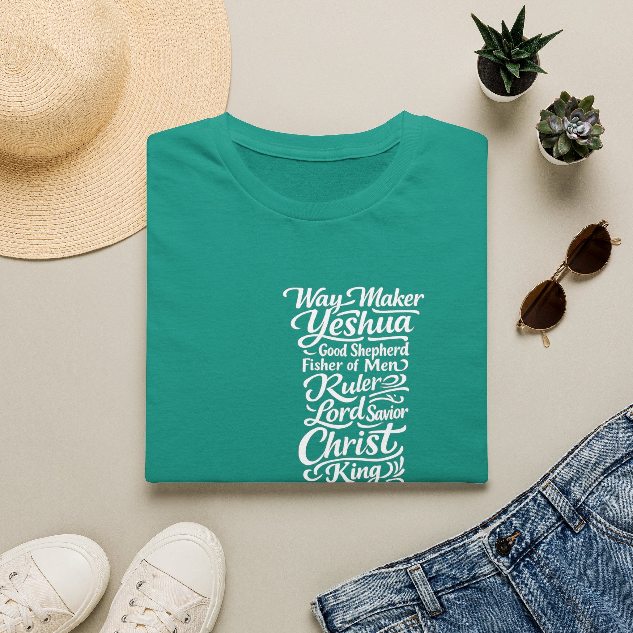 Subtle Gospel T-Shirt — Words of Faith Typography shirt