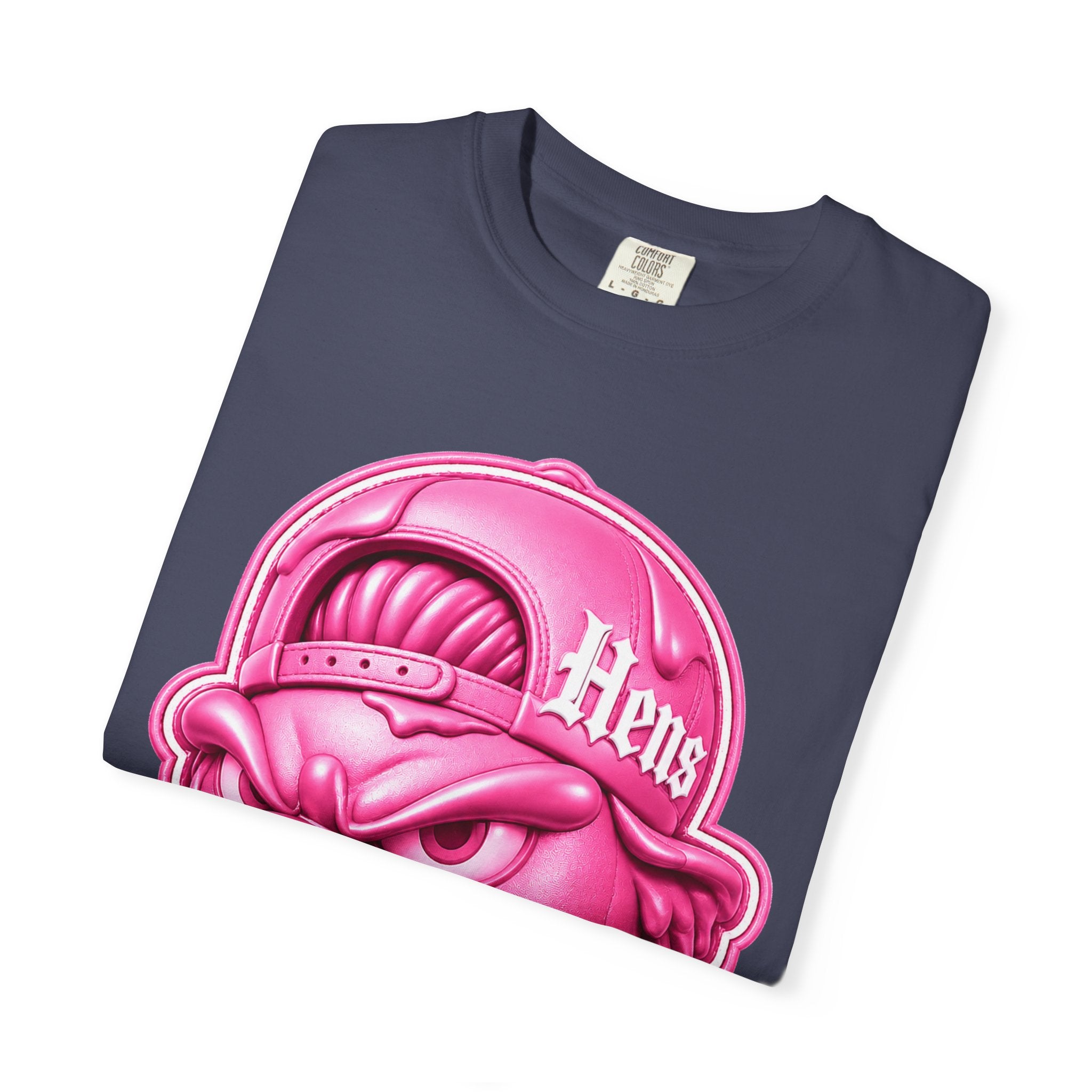 Pink Out Hen Graphic T-Shirt — 'Hens' Urban Mascot Tee
