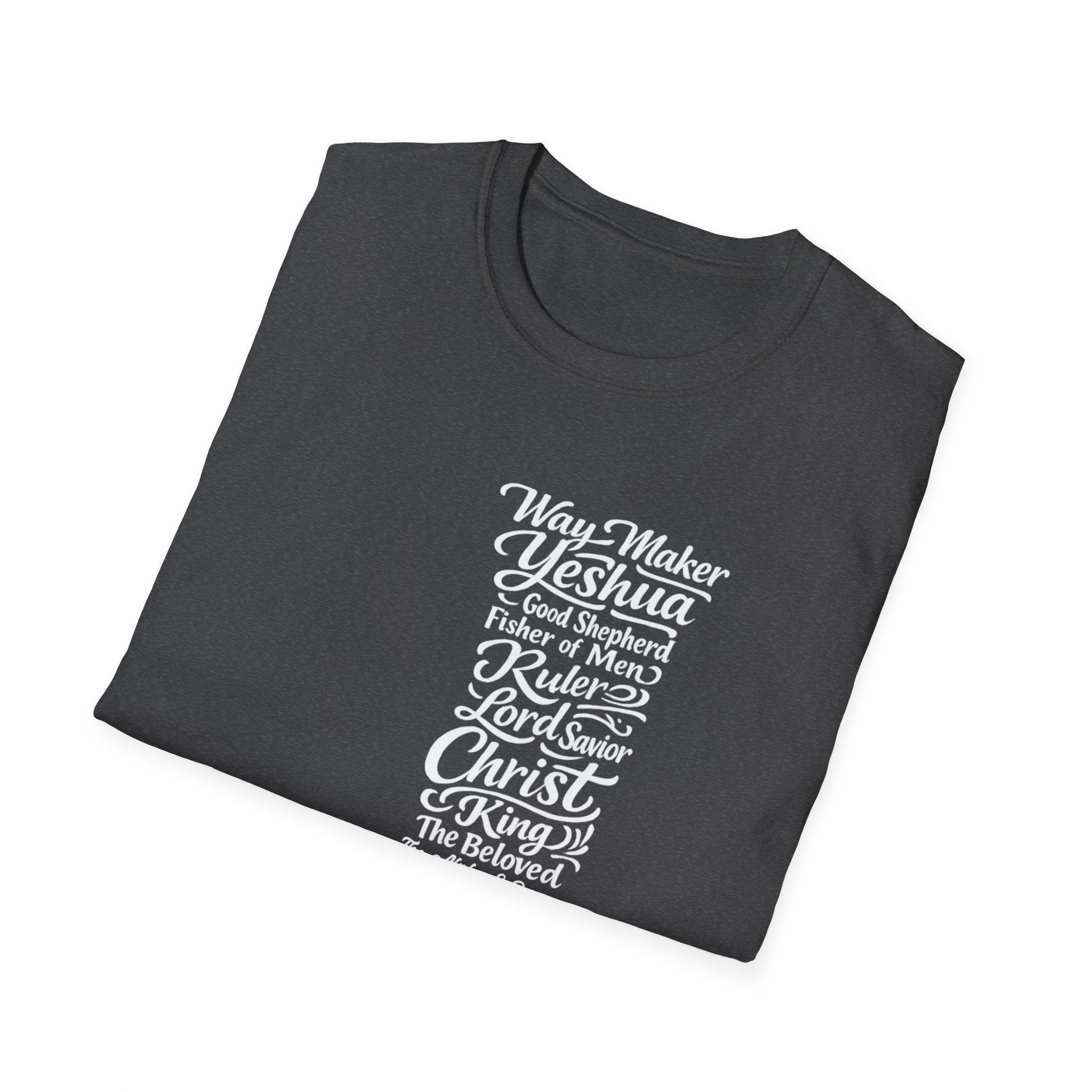 Subtle Gospel T-Shirt — Words of Faith Typography shirt