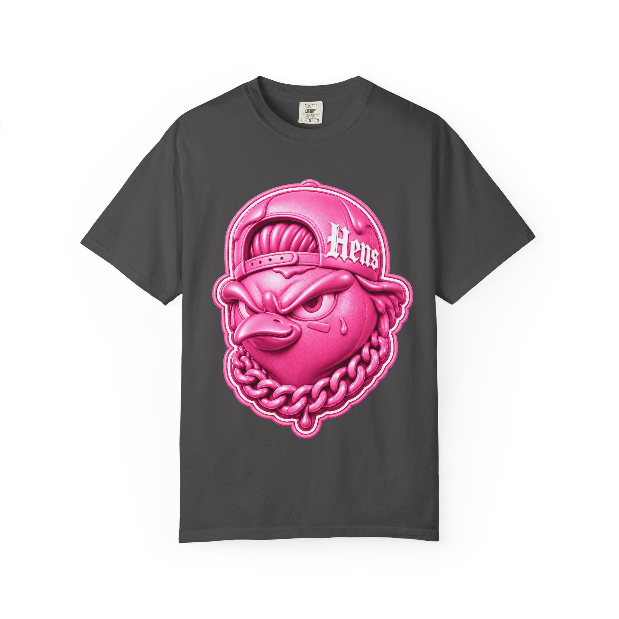 Pink Out Hen Graphic T-Shirt — 'Hens' Urban Mascot Tee
