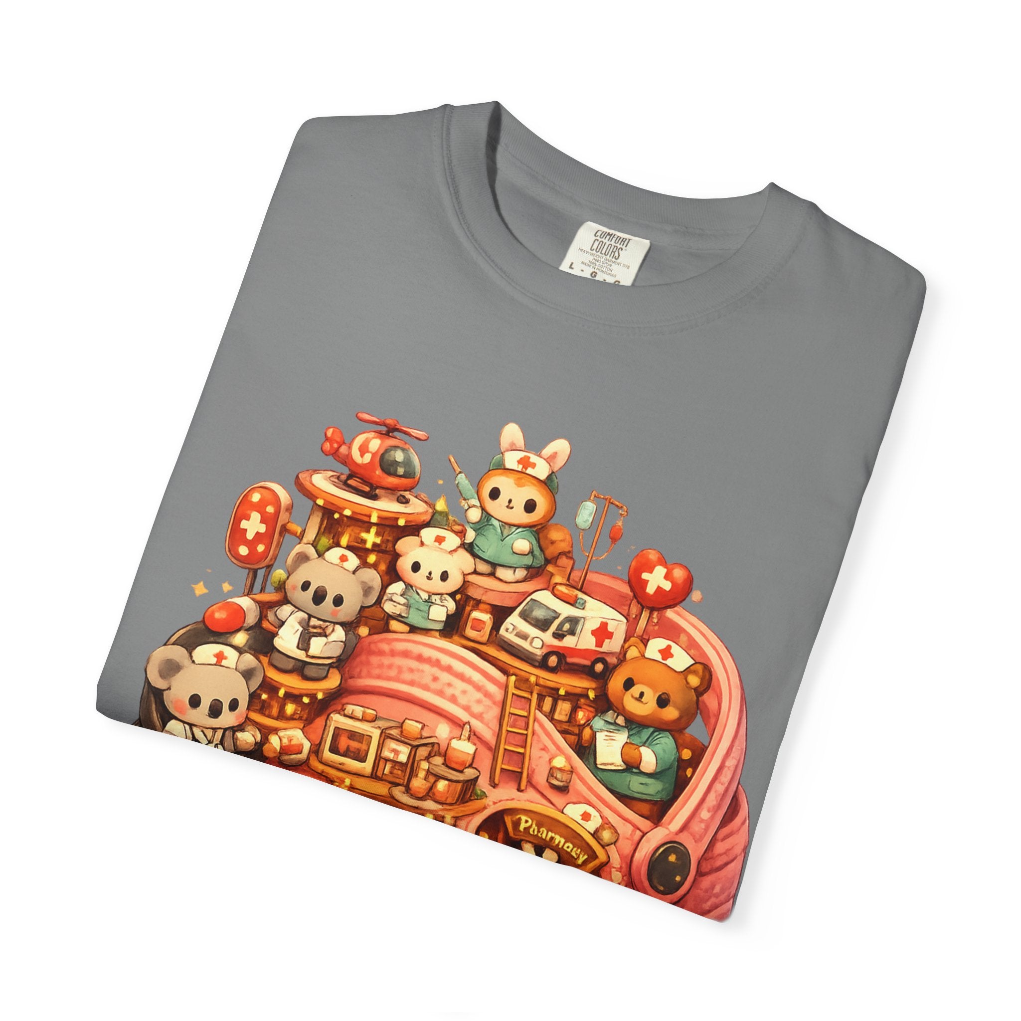 Cute Animal Sneaker Tee — Kawaii Shoe Crew Graphic T-Shirt
