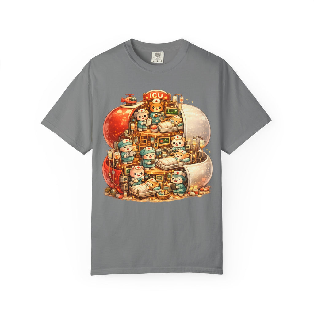 T-Shirt — Kawaii Capsule Hospital Illustration (ICU)