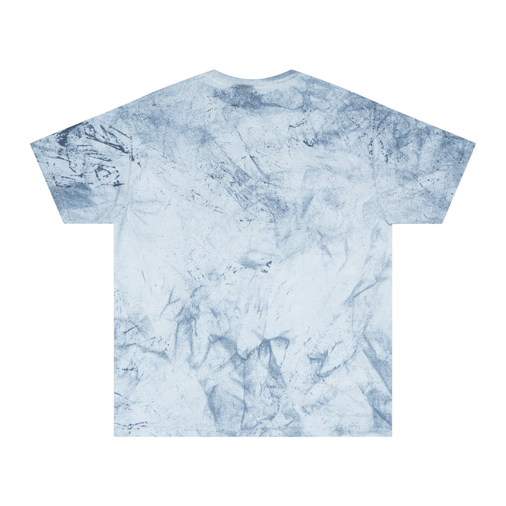 Retro Rubber Duck T-Shirt — Gold Tie-Dye with Cool Duck Graphic