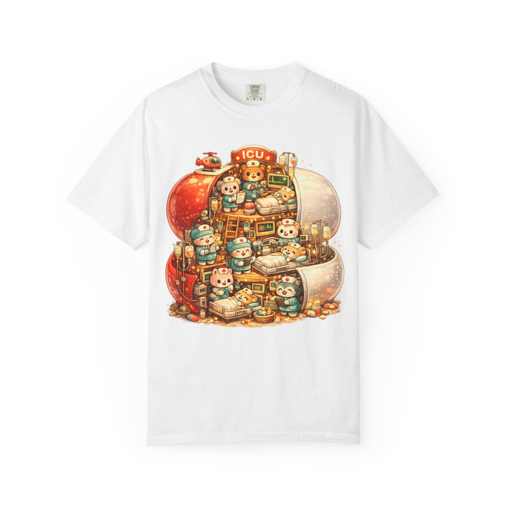 T-Shirt — Kawaii Capsule Hospital Illustration (ICU)