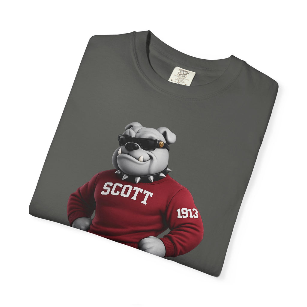 Bulldogs Mascot T-Shirt — 'Scott' Vintage Team Tee