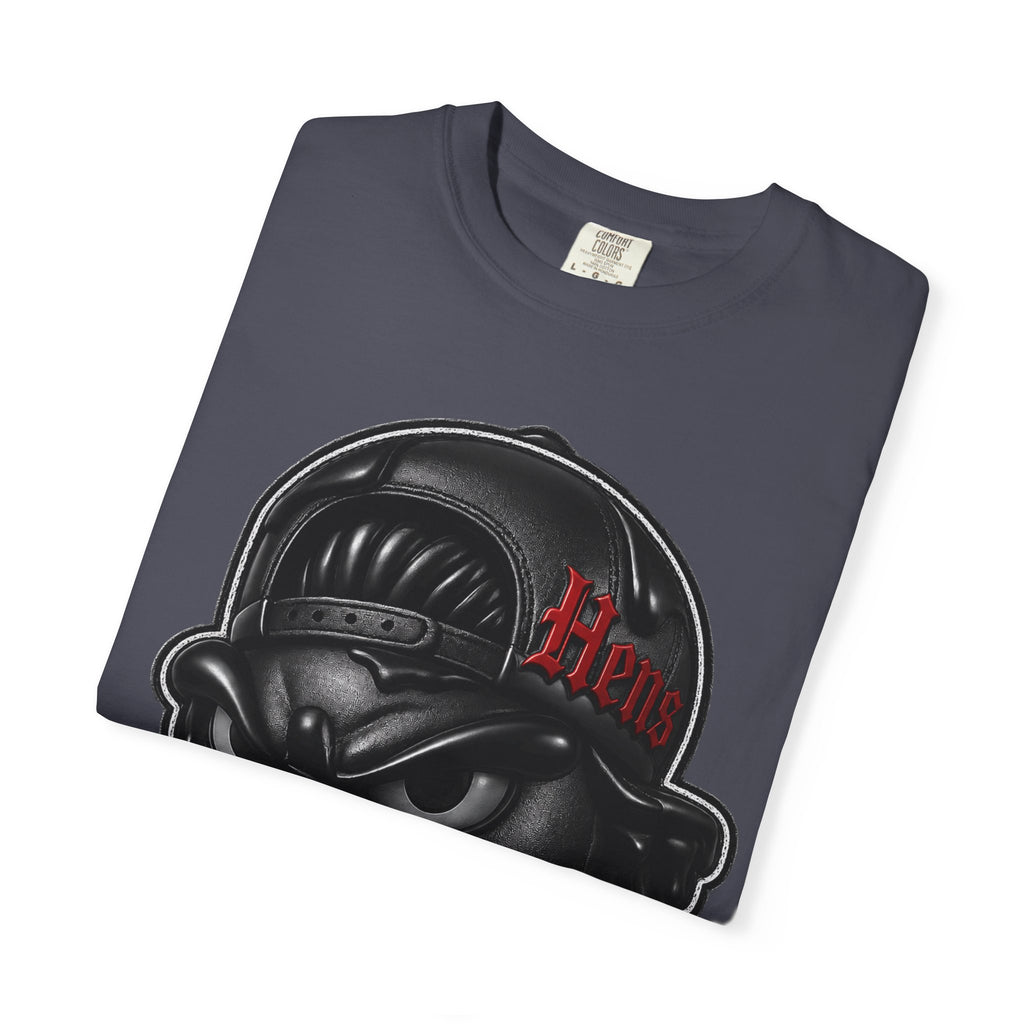 Hens Black Out T-Shirt — Urban Drip Graphic Tee