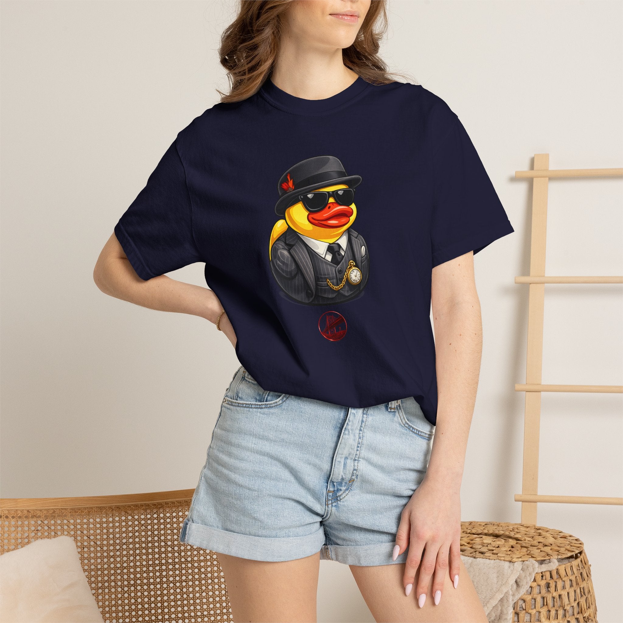 Rubber Duck Detective T-Shirt — Vintage Noir Duck Graphic Tee