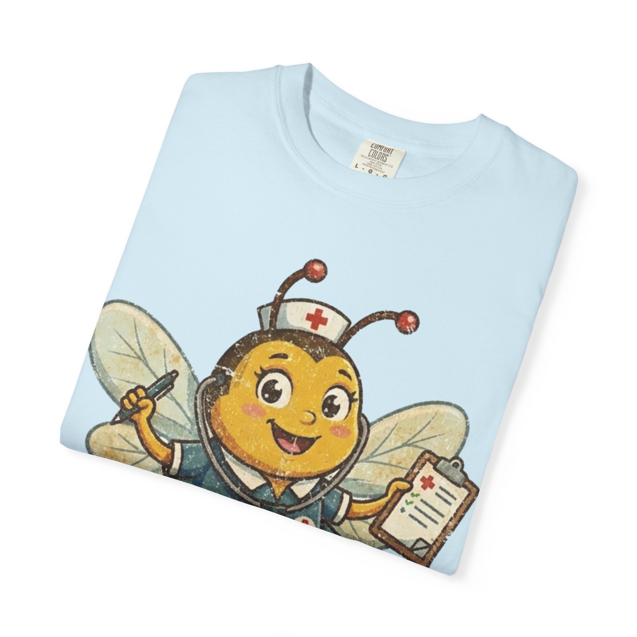 Nurse Bee T-Shirt — Cute Medical Bee Graphic Tee for Nurses & Healthcare Heroes