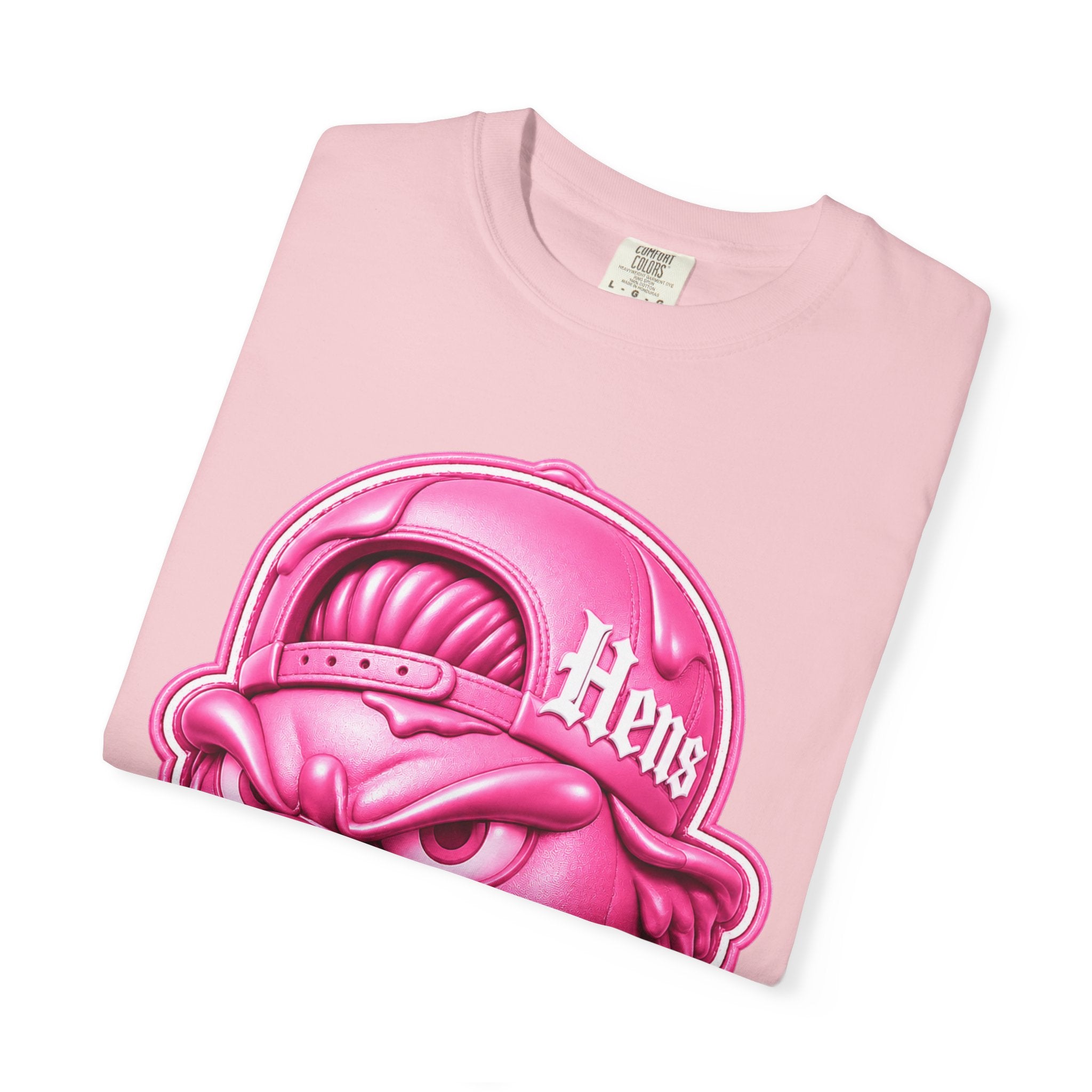 Pink Out Hen Graphic T-Shirt — 'Hens' Urban Mascot Tee