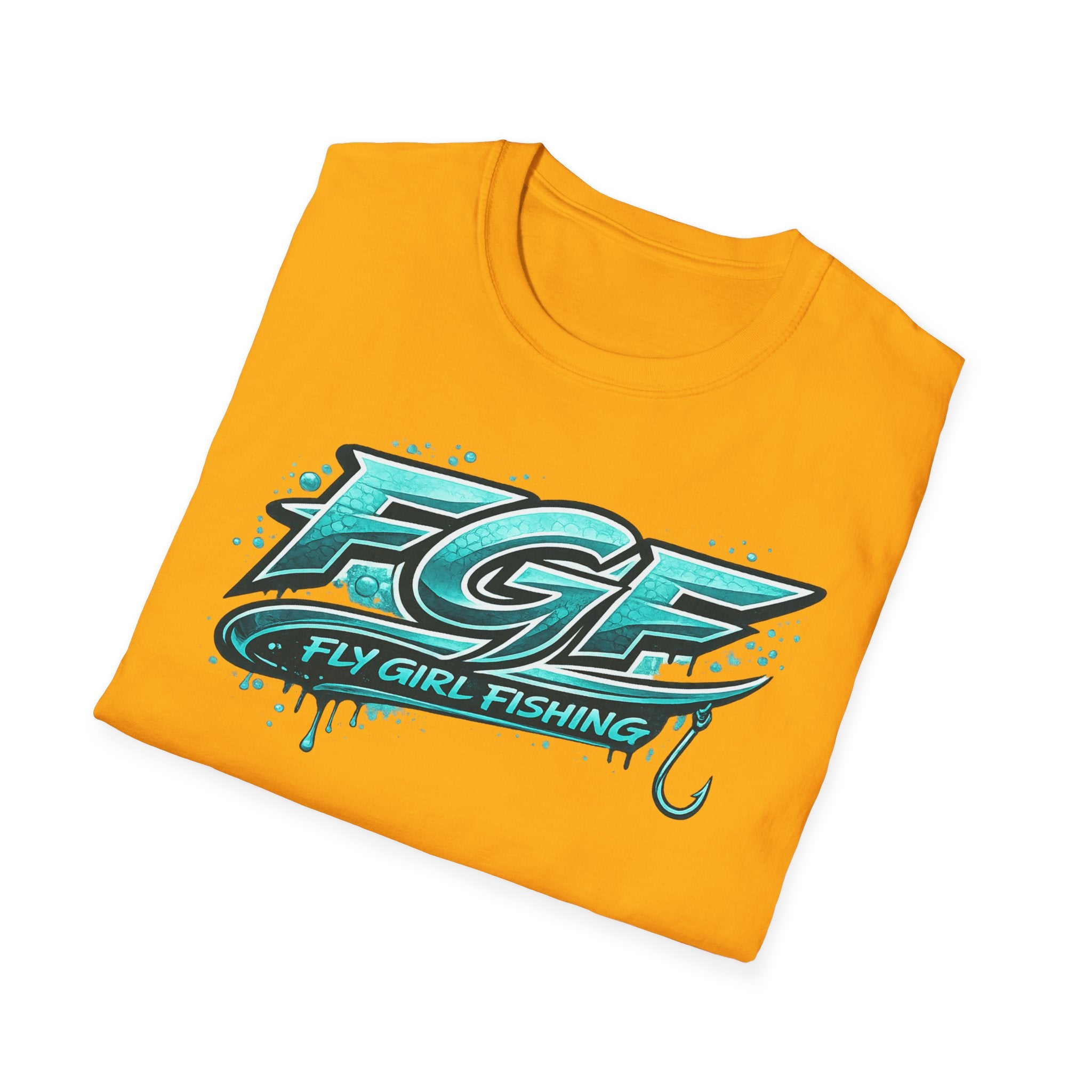 Fly Girl Fishing Graphic T‑Shirt — FGF Logo Tee for Women & Anglers