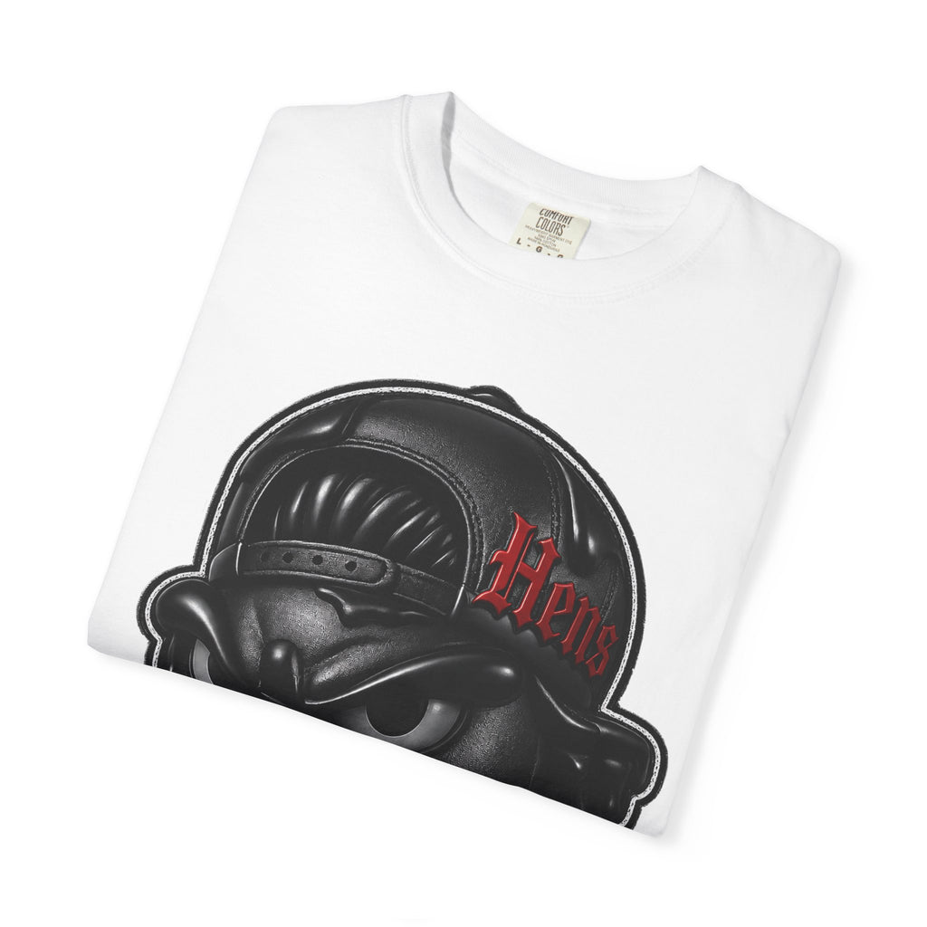 Hens Black Out T-Shirt — Urban Drip Graphic Tee
