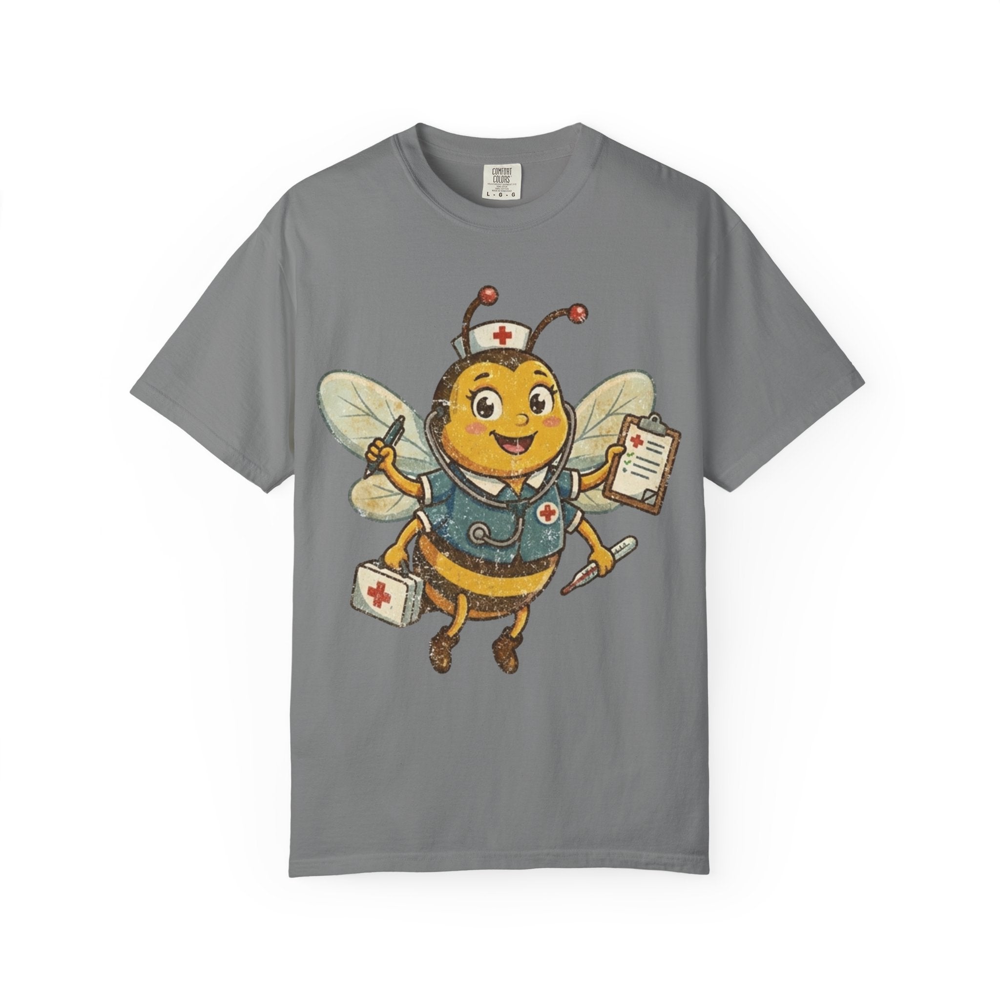 Nurse Bee T-Shirt — Cute Medical Bee Graphic Tee for Nurses & Healthcare Heroes