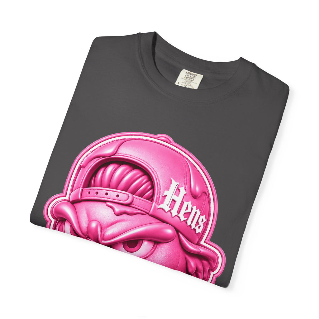 Pink Out Hen Graphic T-Shirt — 'Hens' Urban Mascot Tee
