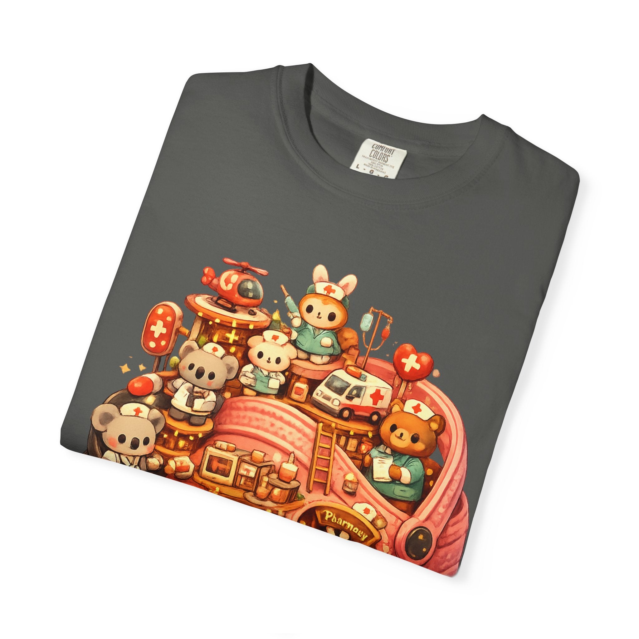 Cute Animal Sneaker Tee — Kawaii Shoe Crew Graphic T-Shirt