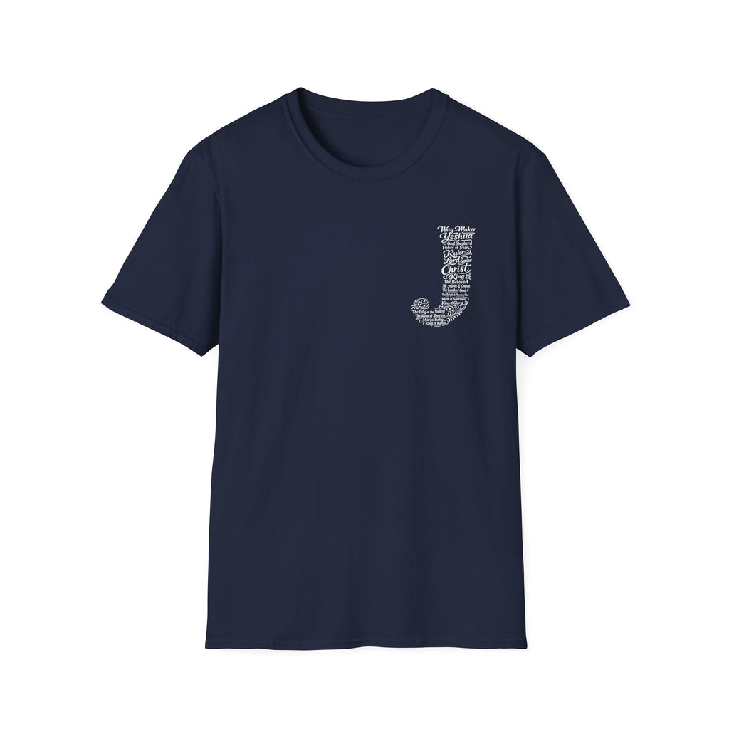 Gospel Typography Tee — Words of Worship