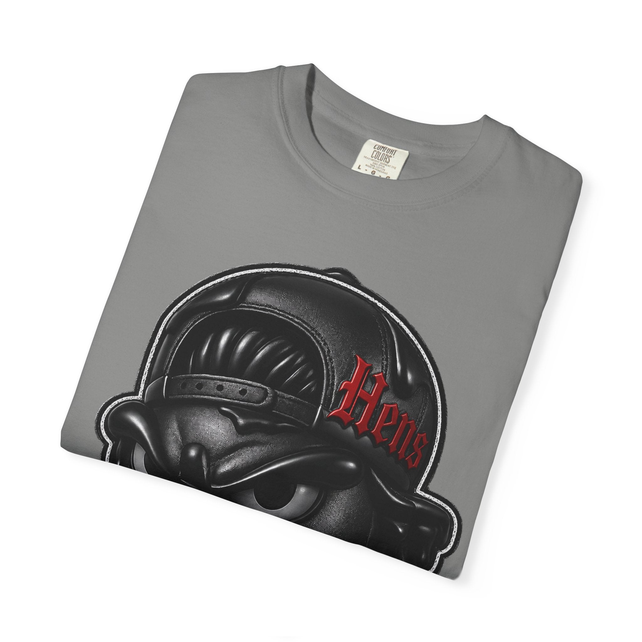 Hens Black Out T-Shirt — Urban Drip Graphic Tee