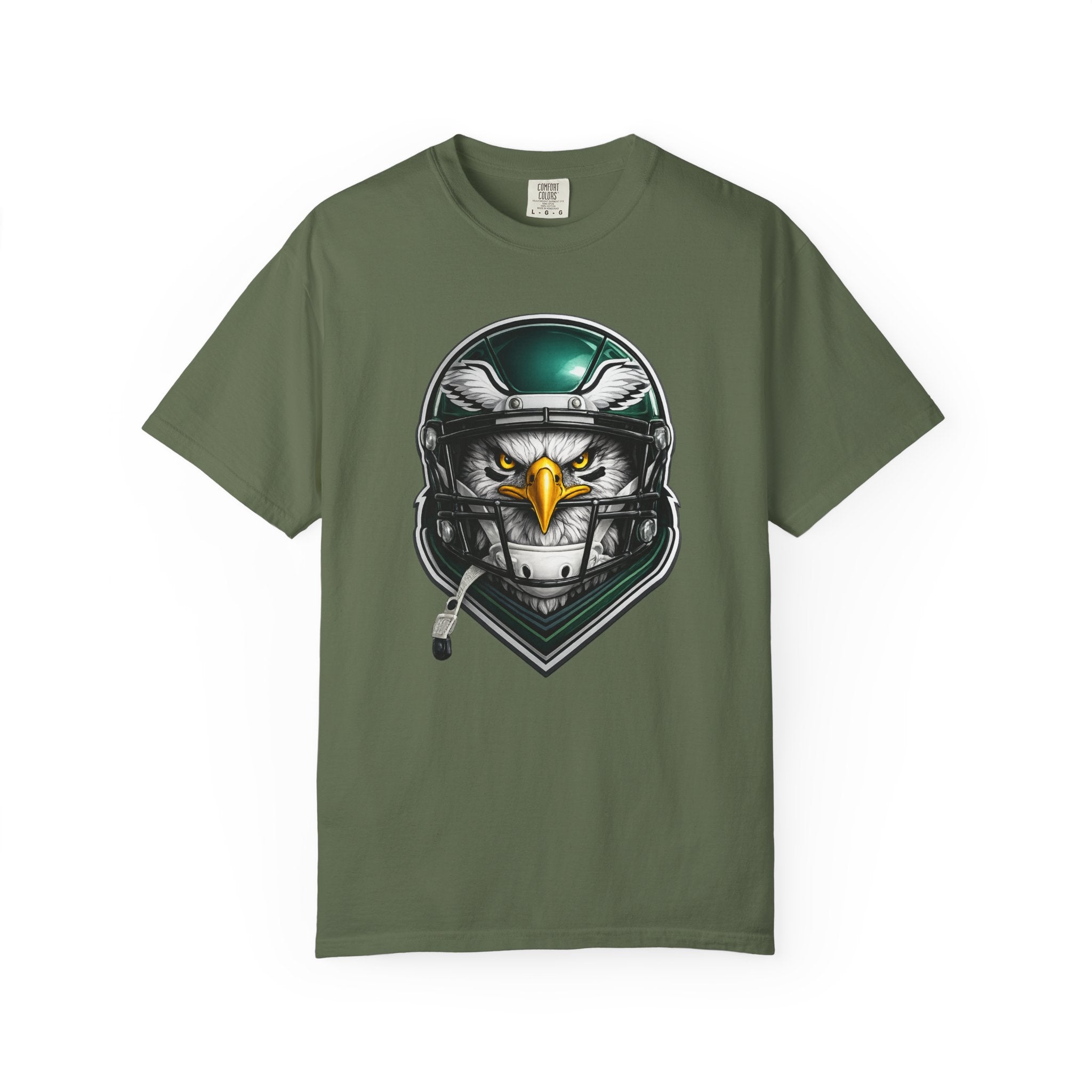 Eagle Helmet T-Shirt — Sports team Graphic Tee