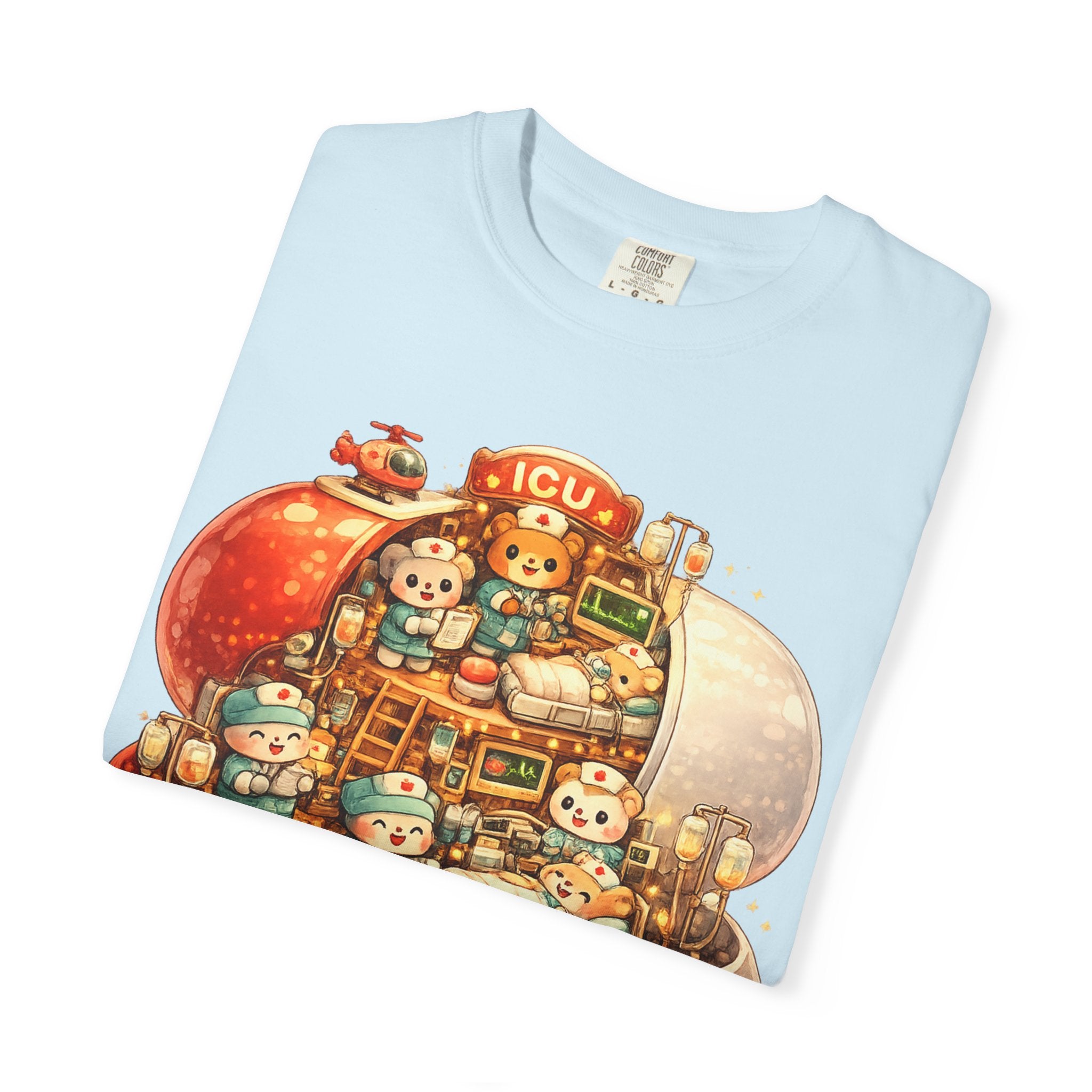 T-Shirt — Kawaii Capsule Hospital Illustration (ICU)