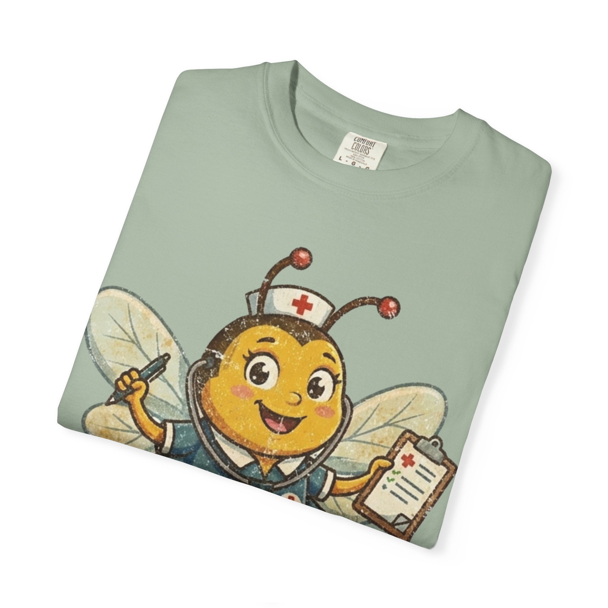 Nurse Bee T-Shirt — Cute Medical Bee Graphic Tee for Nurses & Healthcare Heroes