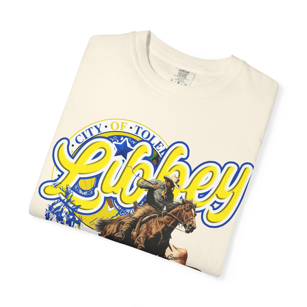 Libbey Western Throwback T-Shirt — Cowboy Horse Roping Graphic Tee