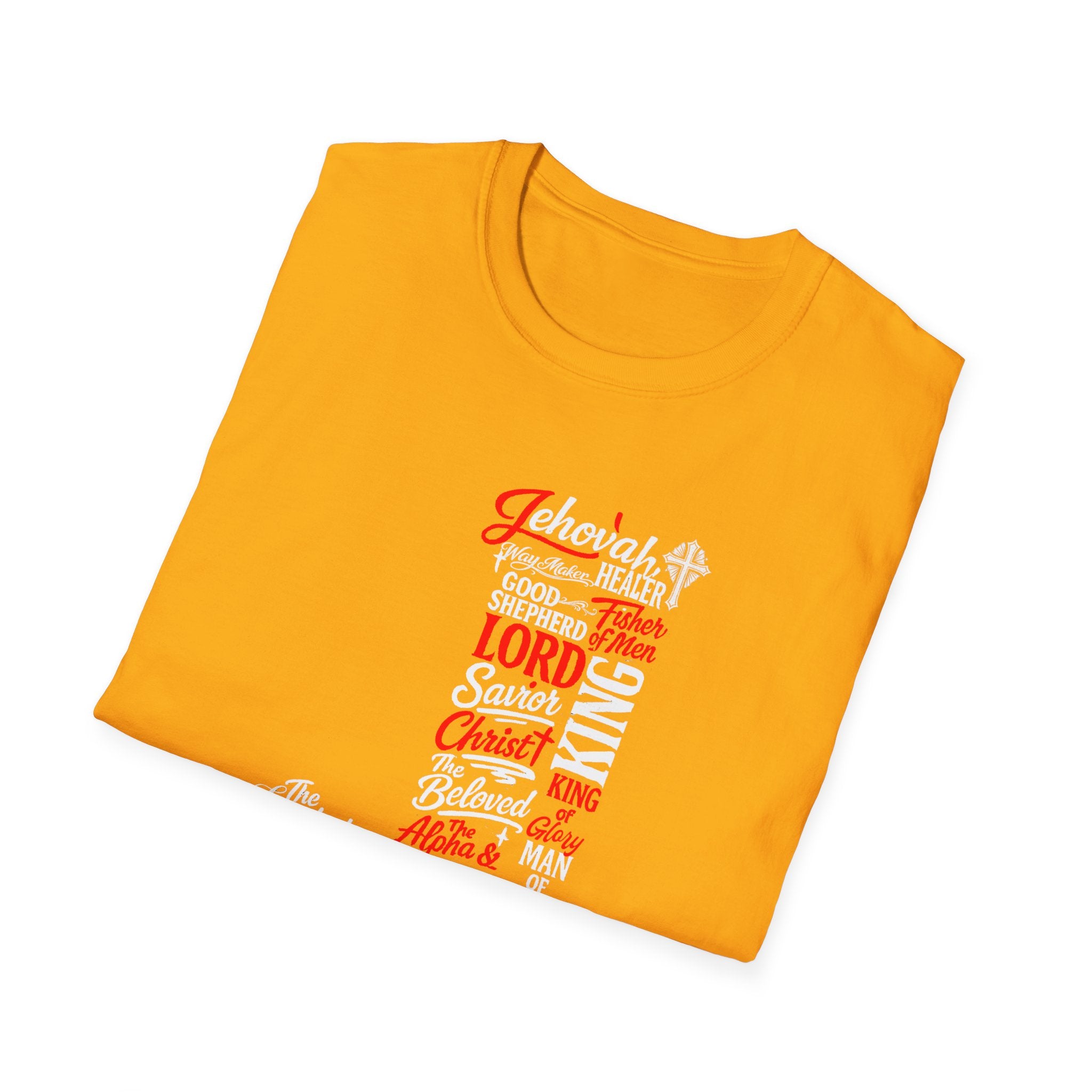 Faith Typography T-Shirt — Christian Inspirational Word Art Tee