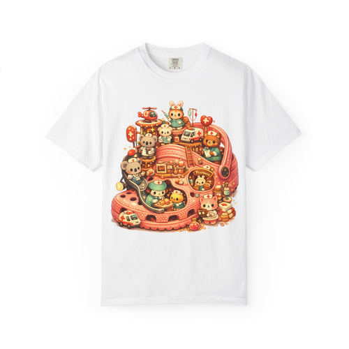 Cute Animal Sneaker Tee — Kawaii Shoe Crew Graphic T-Shirt