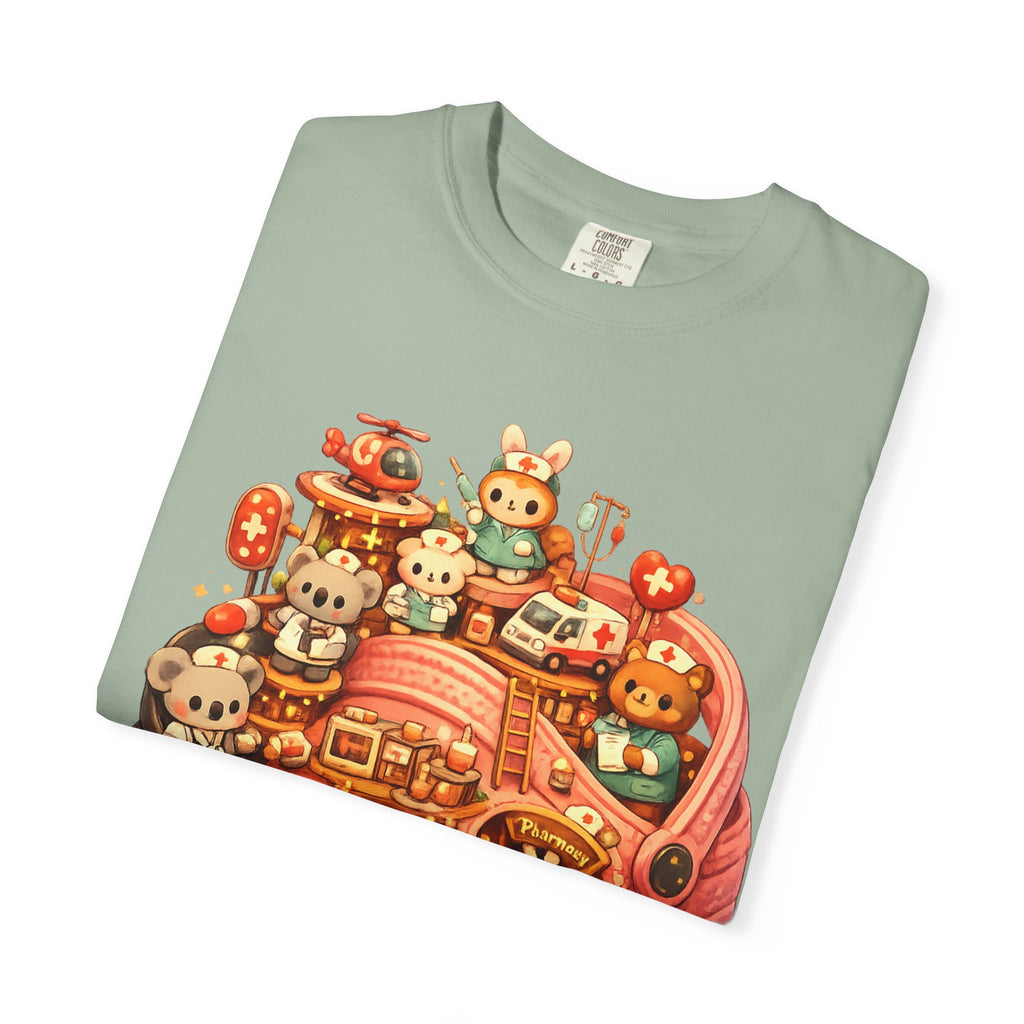 Cute Animal Sneaker Tee — Kawaii Shoe Crew Graphic T-Shirt