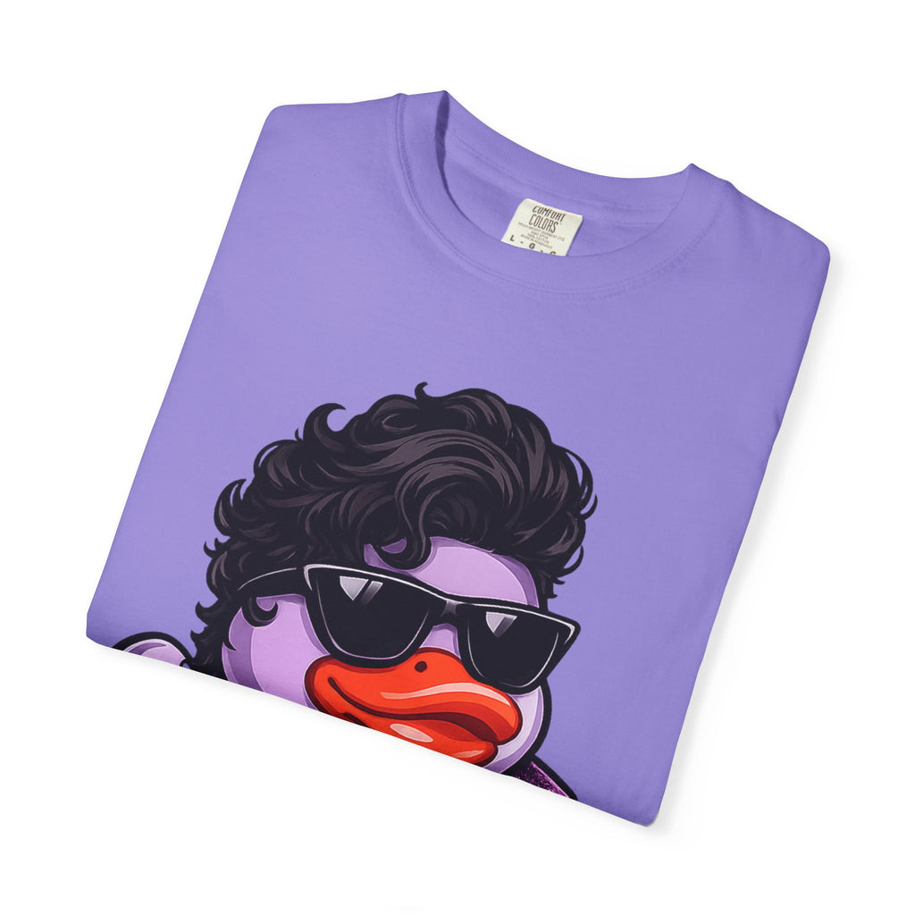 Purple Rock and Soul Rubber Duck graphic T-Shirt