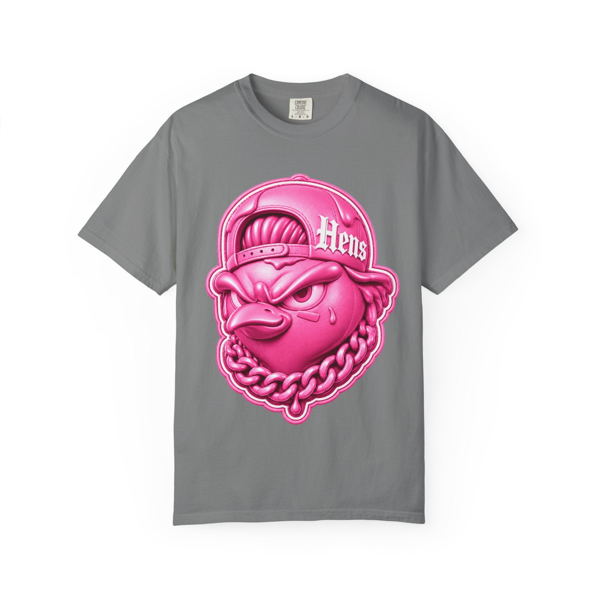 Pink Out Hen Graphic T-Shirt — 'Hens' Urban Mascot Tee