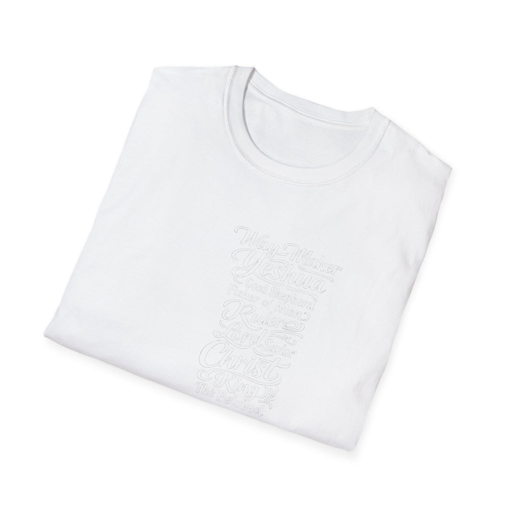 Subtle Gospel T-Shirt — Words of Faith Typography shirt
