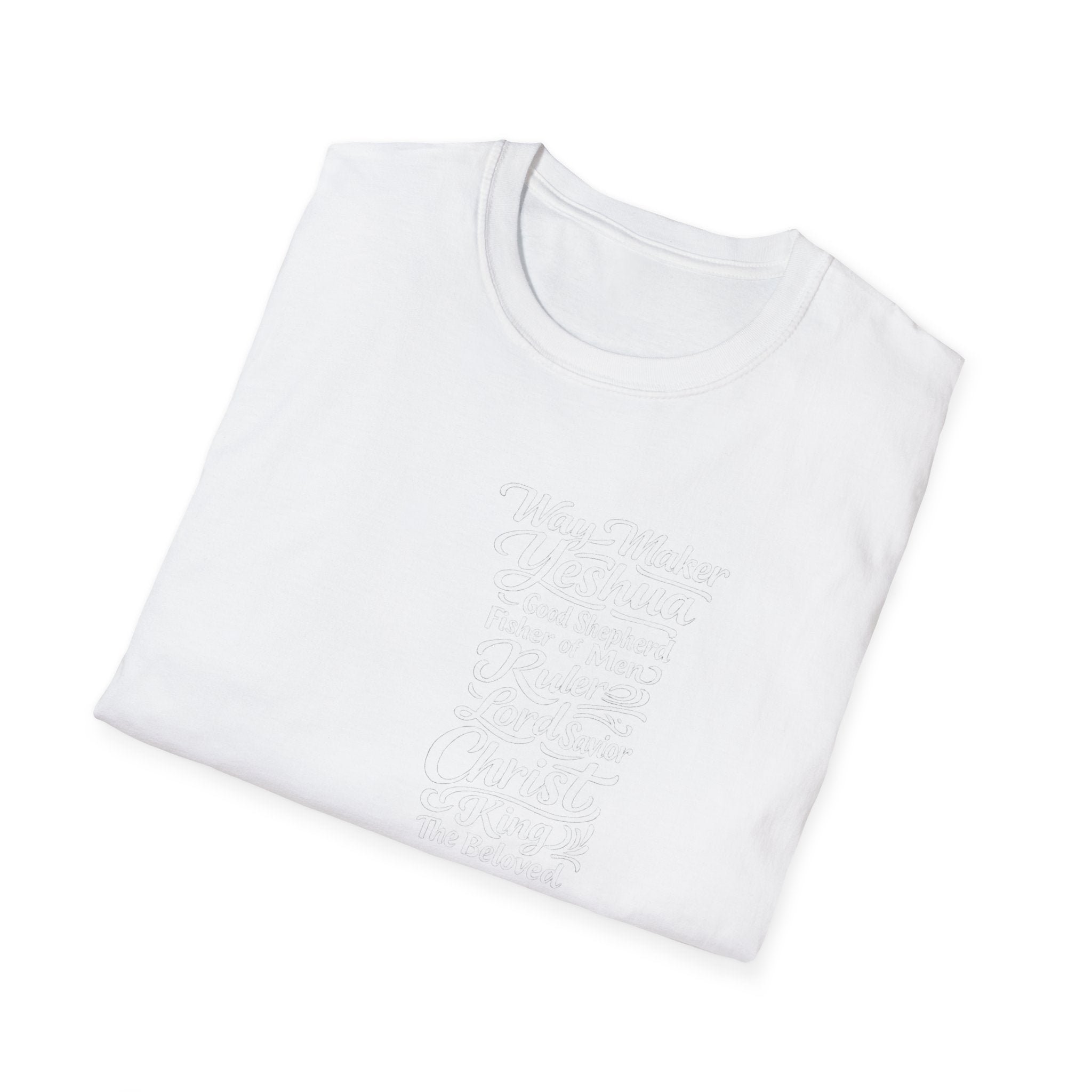 Subtle Gospel T-Shirt — Words of Faith Typography shirt