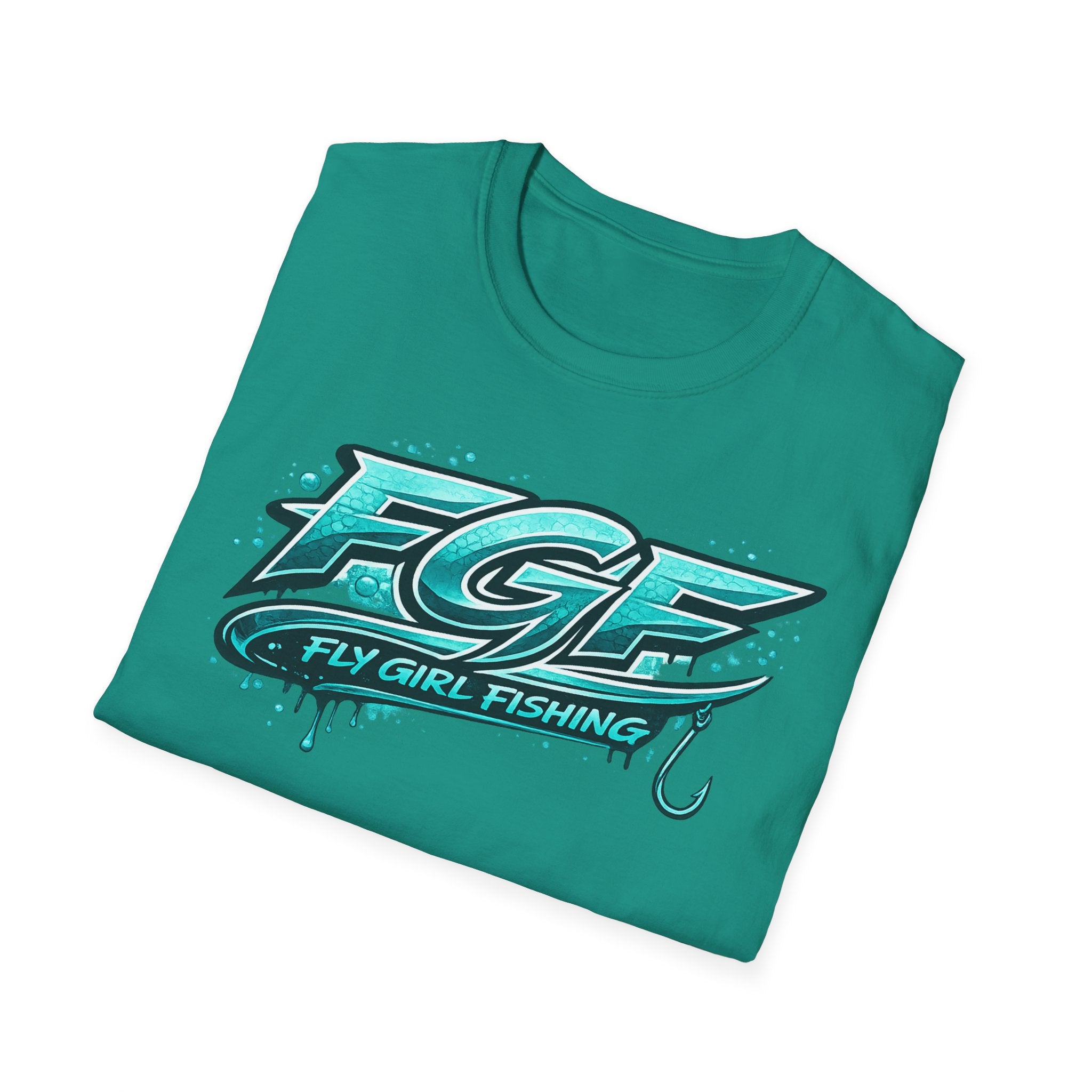 Fly Girl Fishing Graphic T‑Shirt — FGF Logo Tee for Women & Anglers