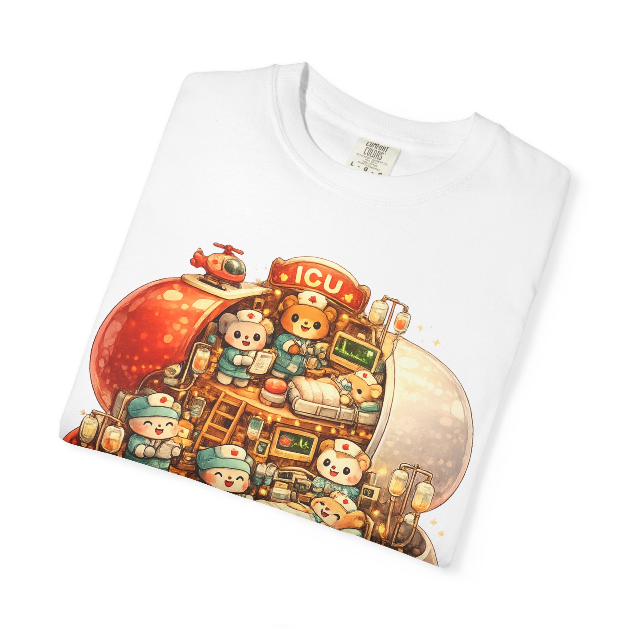 T-Shirt — Kawaii Capsule Hospital Illustration (ICU)
